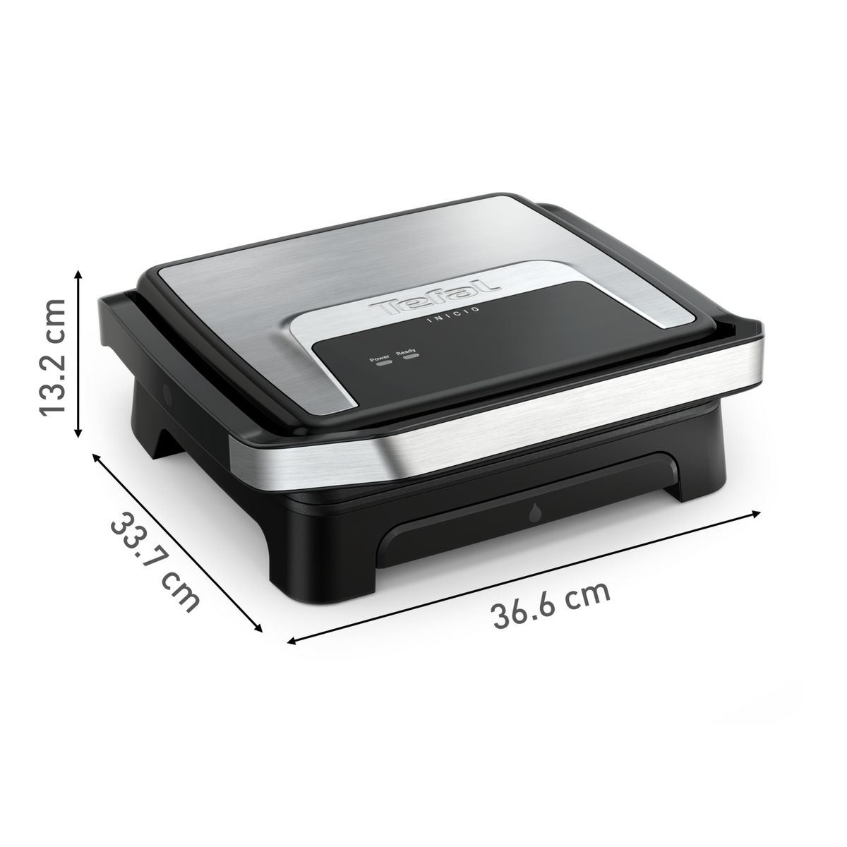 TEFAL Appareil à panini et gril GC271D10 - Inox