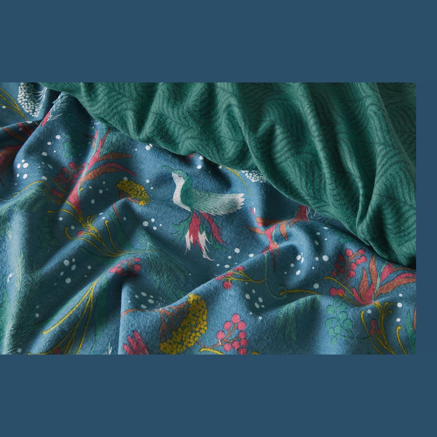 Voir la diapositive 2 : ACTUEL Parure Microfibre Flanelle Imprimée