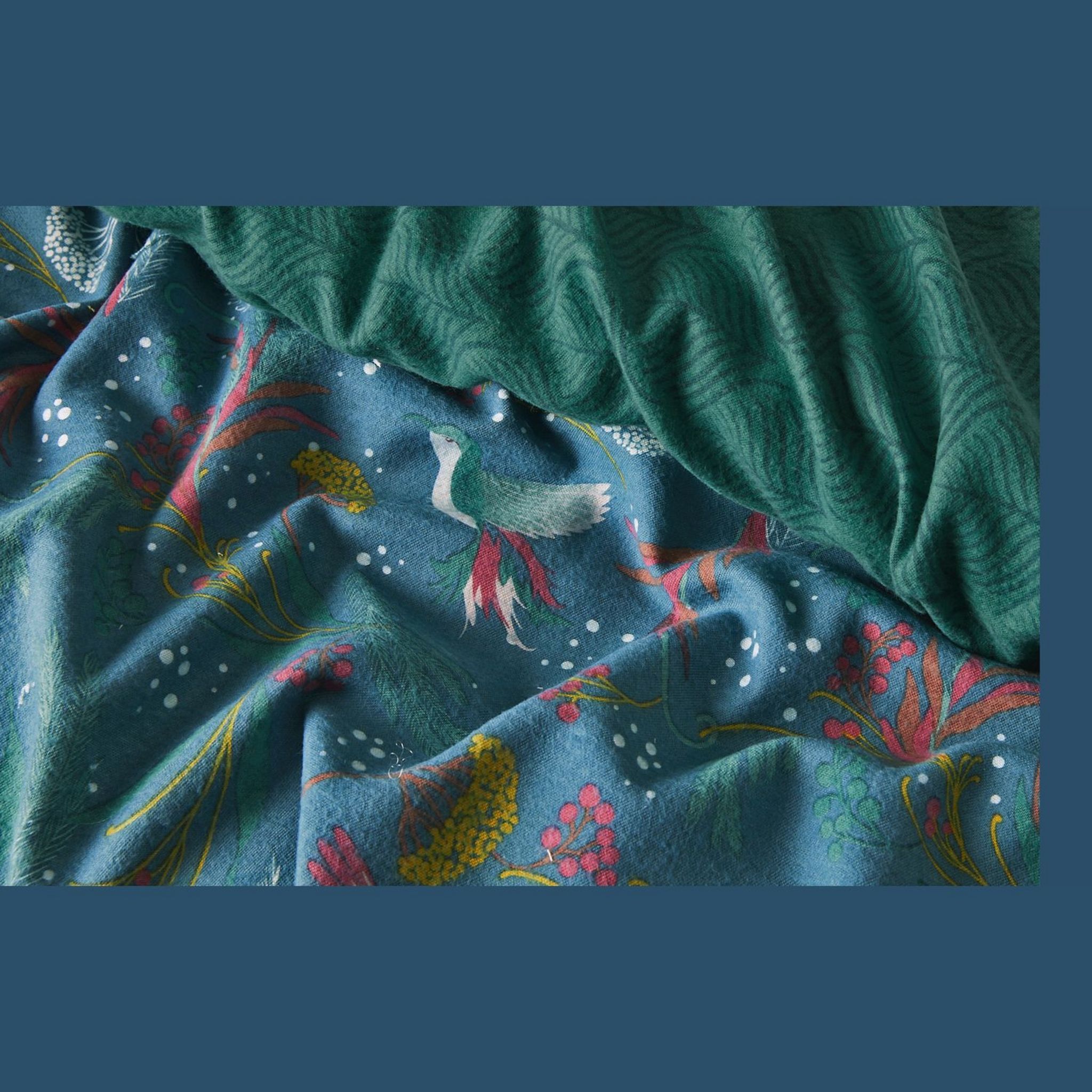 Voir la diapositive 2 : ACTUEL Parure Microfibre Flanelle Imprimée