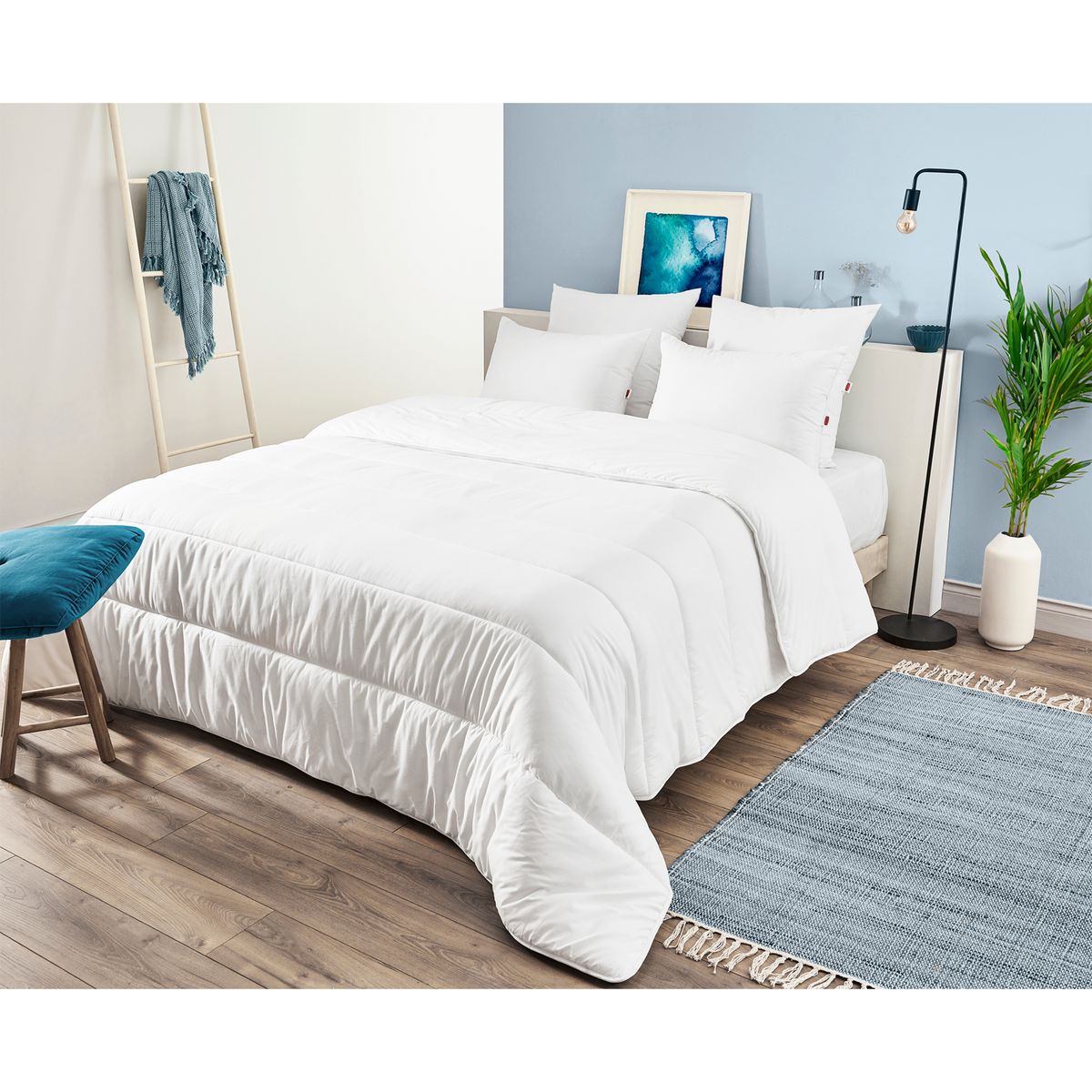 DODO Lot de 2 oreillers confort moelleux  €CO DOUCEUR