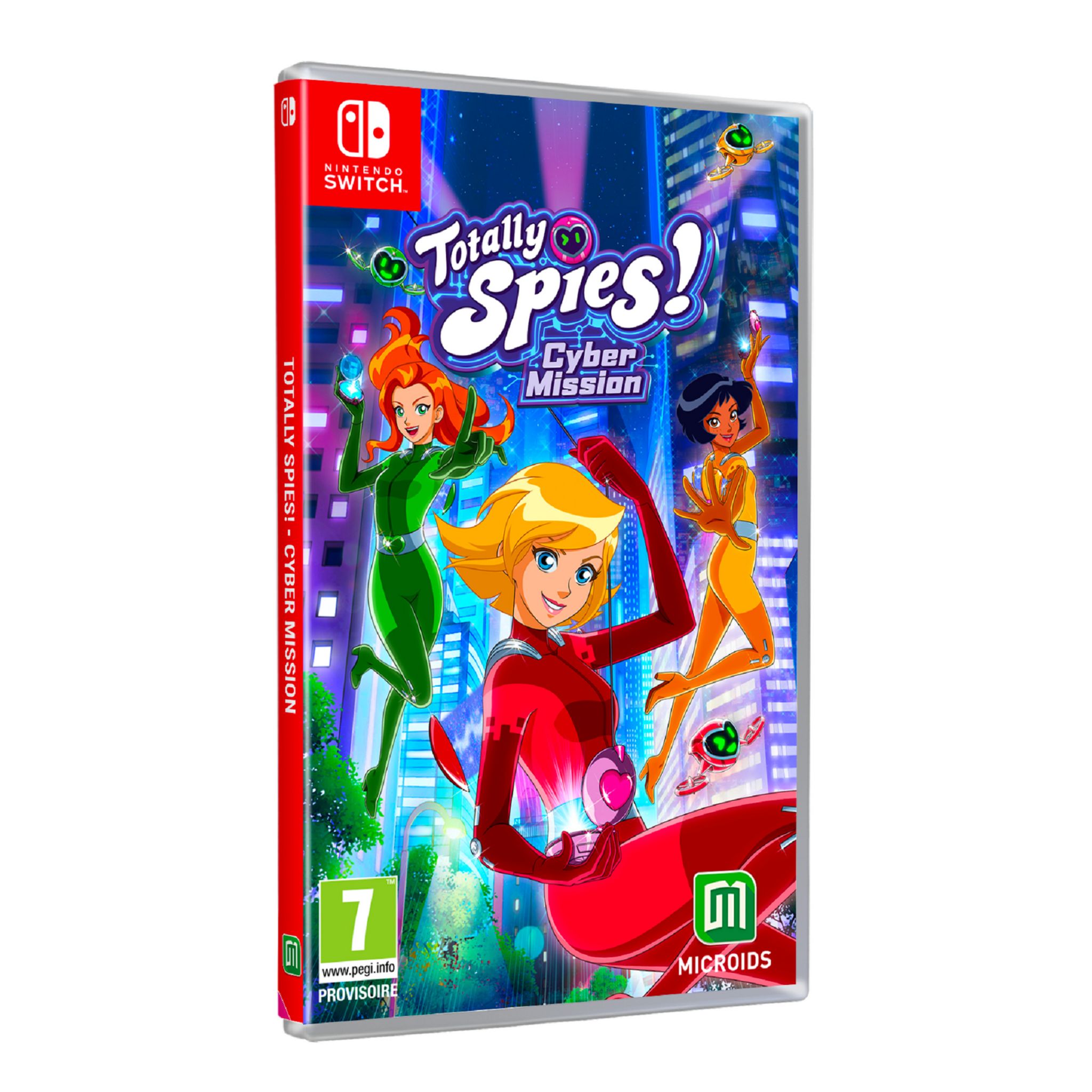 Voir la diapositive 2 : Totally Spies ! Cyber Mission Nintendo Switch