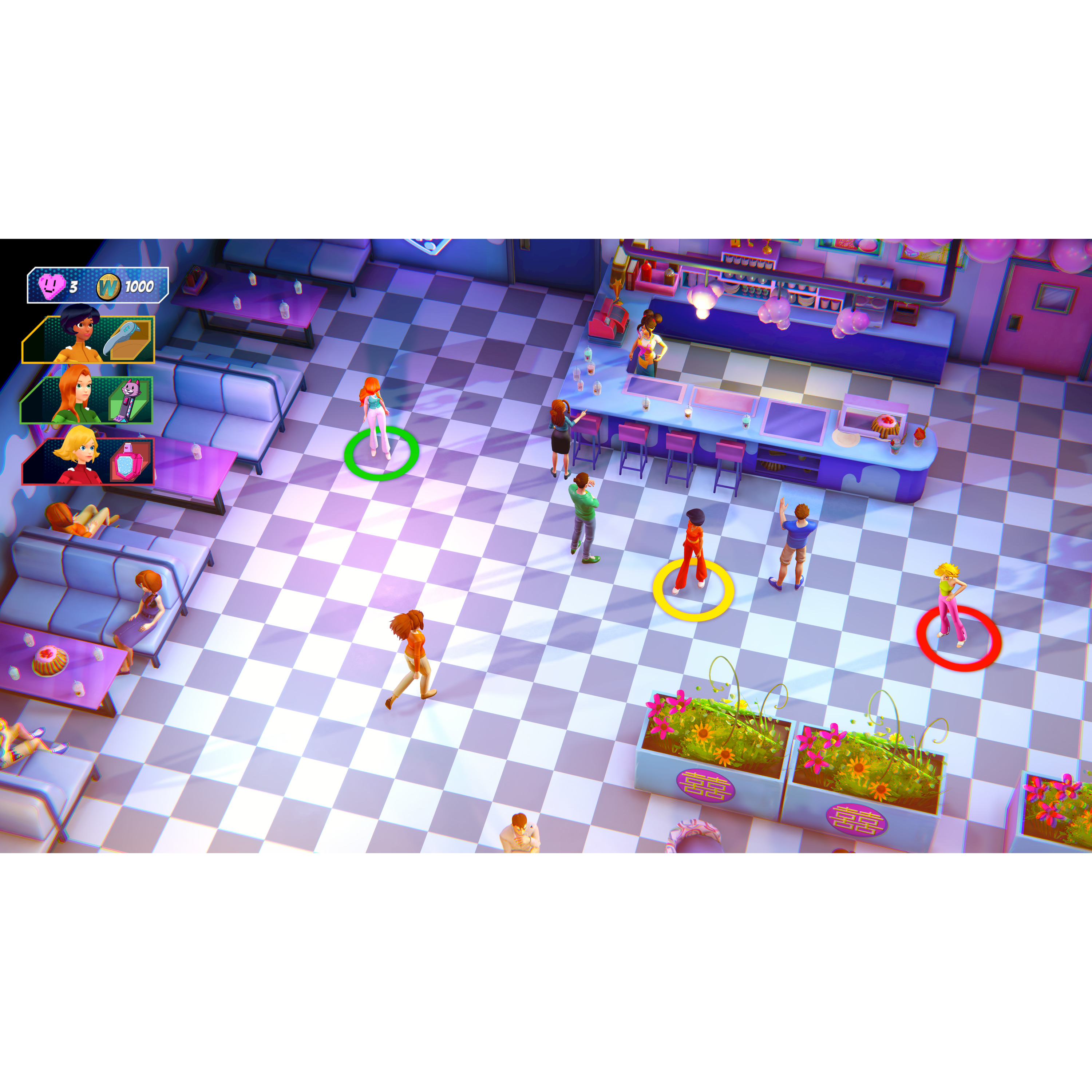Voir la diapositive 4 : Totally Spies ! Cyber Mission Nintendo Switch
