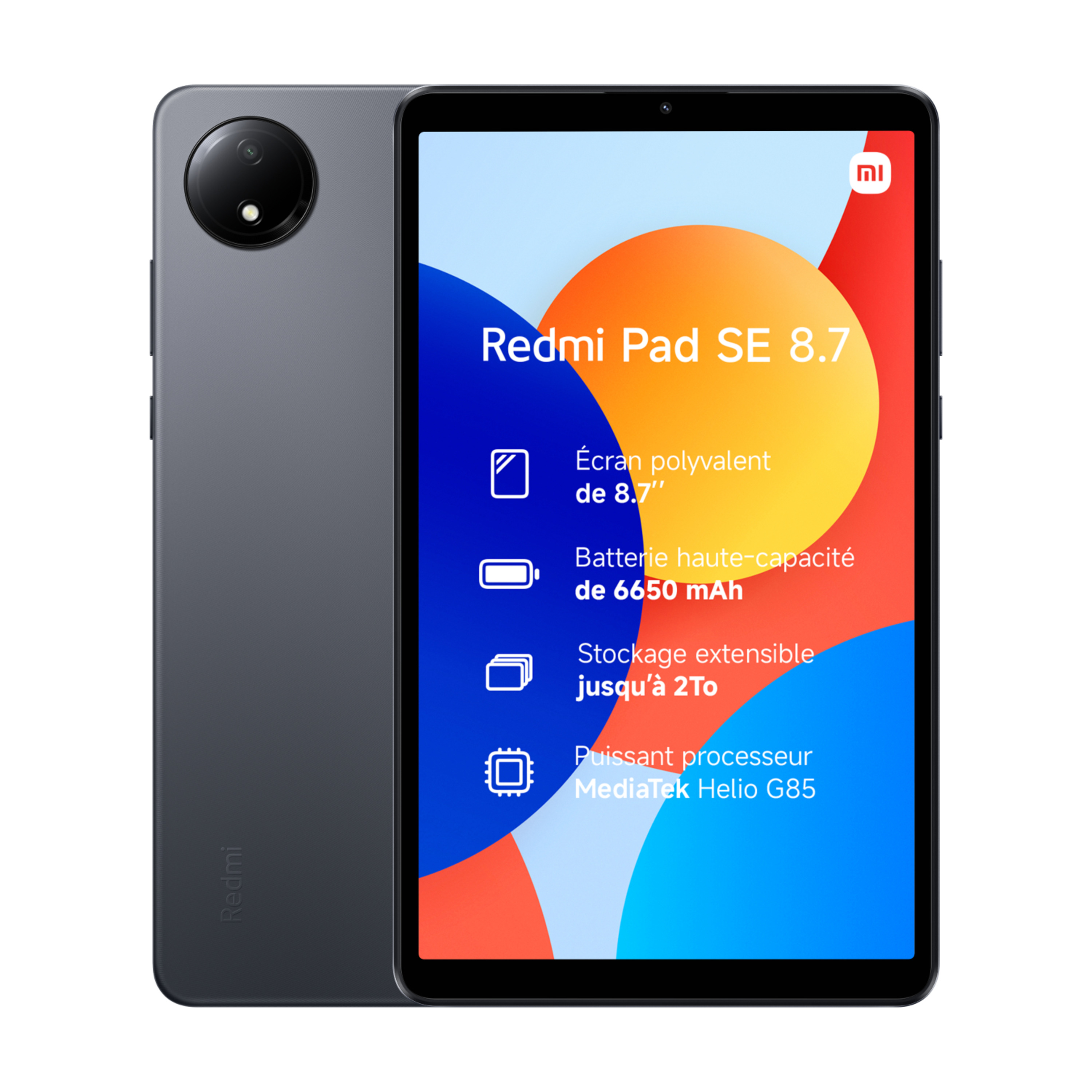 Voir la diapositive 2 : XIAOMI Redmi Pad SE 8.7 - Gris