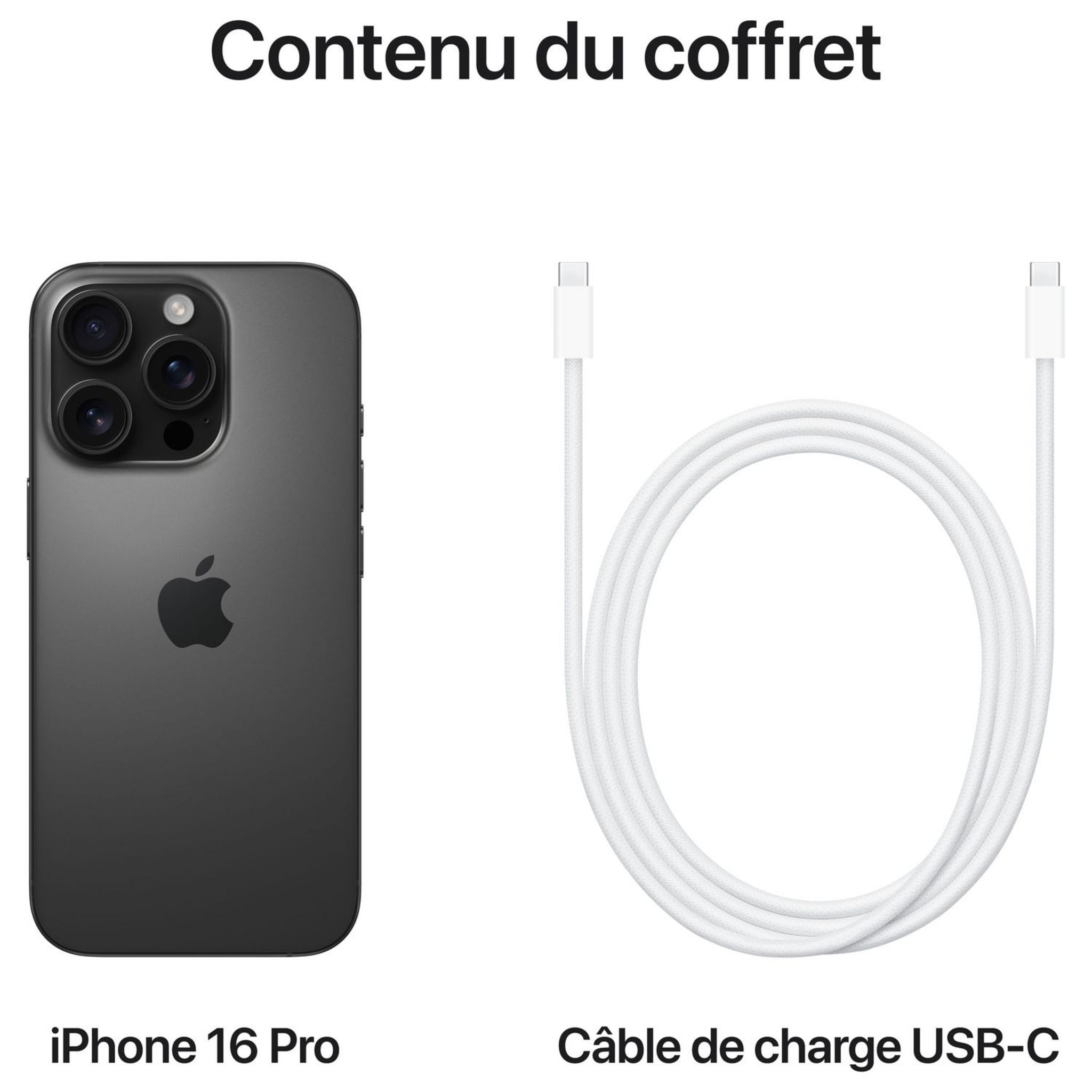 Voir la diapositive 9 : APPLE iPhone 16 Pro Max 256Go -Titane Noir