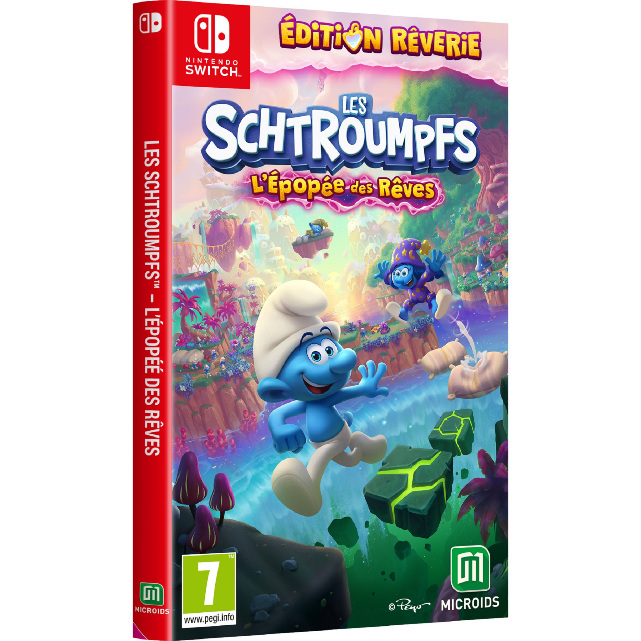 Voir la diapositive 2 : Les Schtroumpfs – L’épopée des rêves - Rêverie édition Nintendo Switch