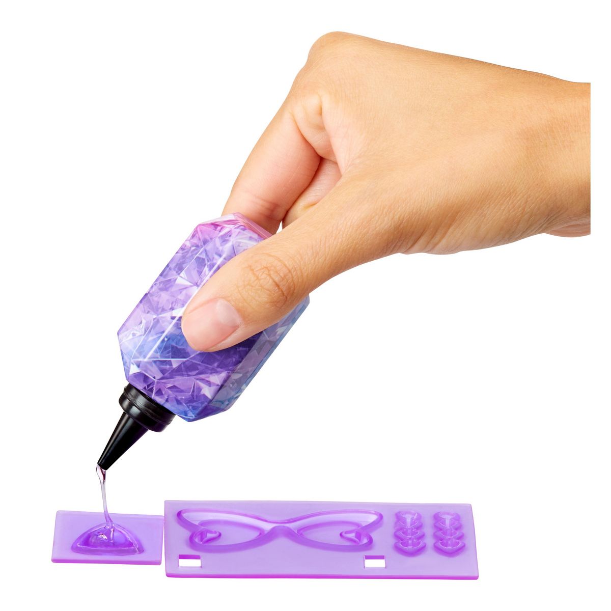 MGA Poupée Rainbow High Creative Crystal - Violet