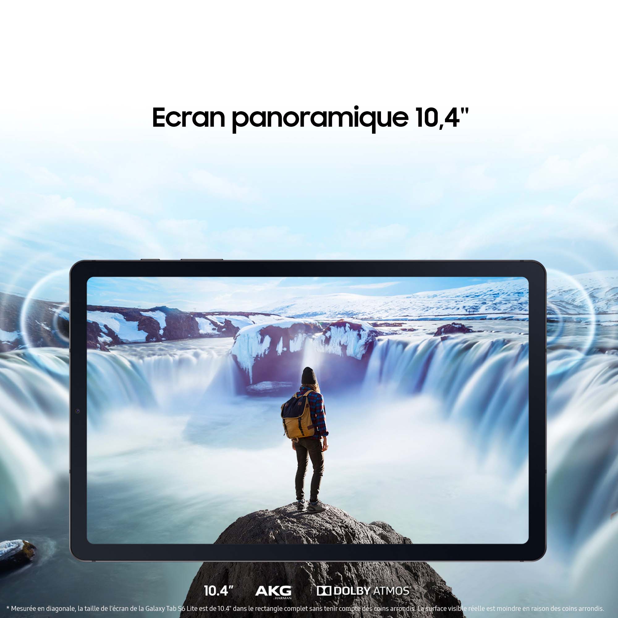 Voir la diapositive 8 : SAMSUNG Tablette S6 Lite 64Go+Clavier