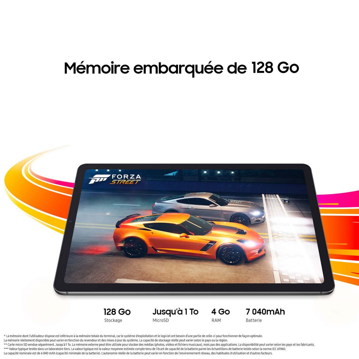 SAMSUNG Tablette S6 Lite 64Go+Clavier