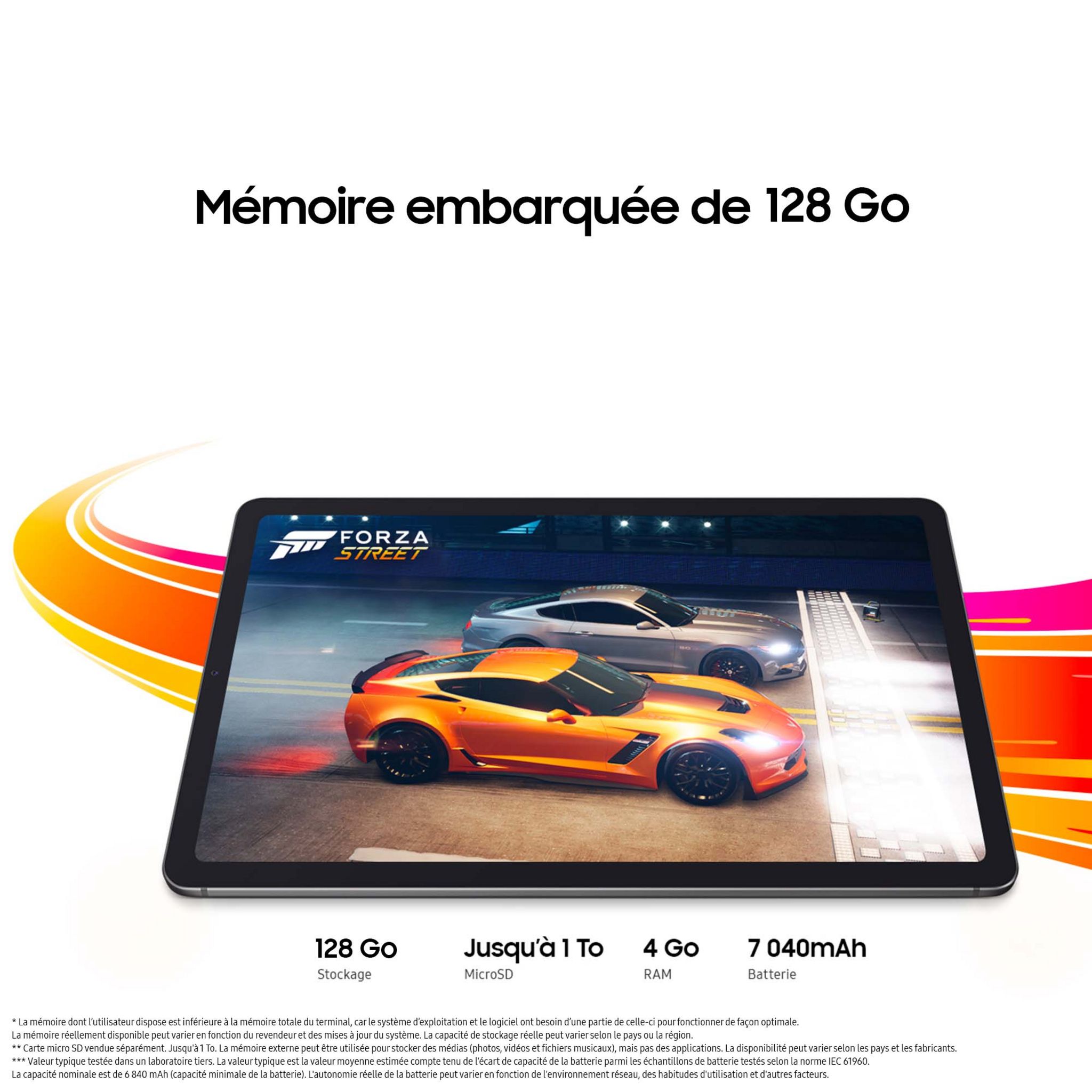 SAMSUNG Tablette S6 Lite 64Go+Clavier