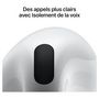 Voir la diapositive 5 : APPLE Écouteurs Airpods 4ème génération ANC - Blanc