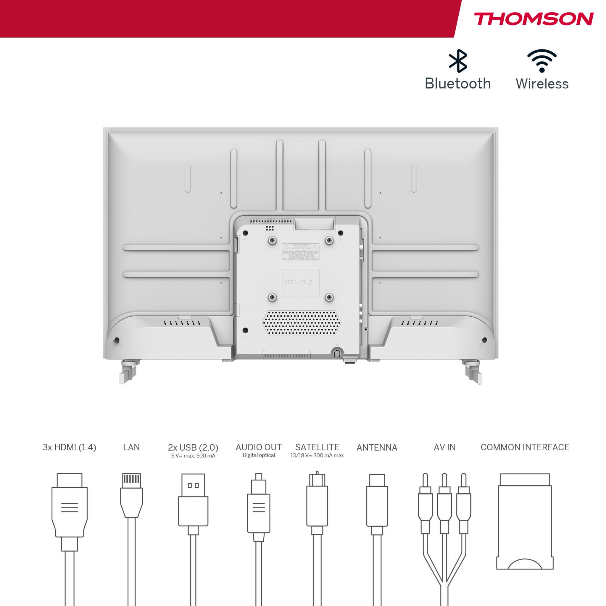 Voir la diapositive 7 : THOMSON TV HD 32HG2S 14W