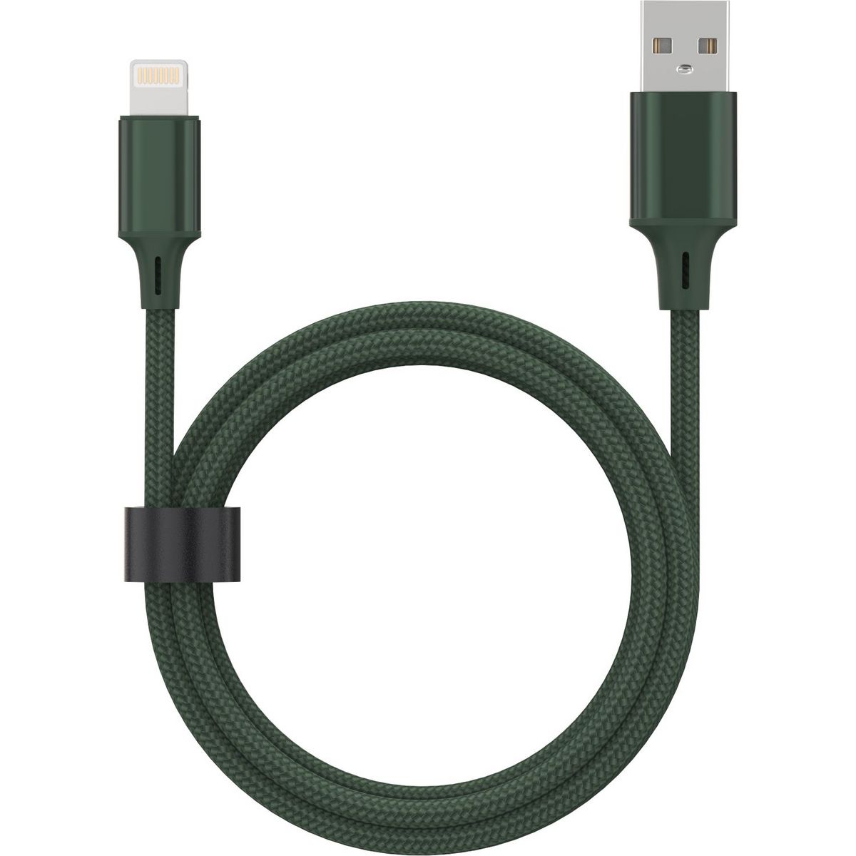 QILIVE Câble de charge USB/Lightning NMFI - Vert
