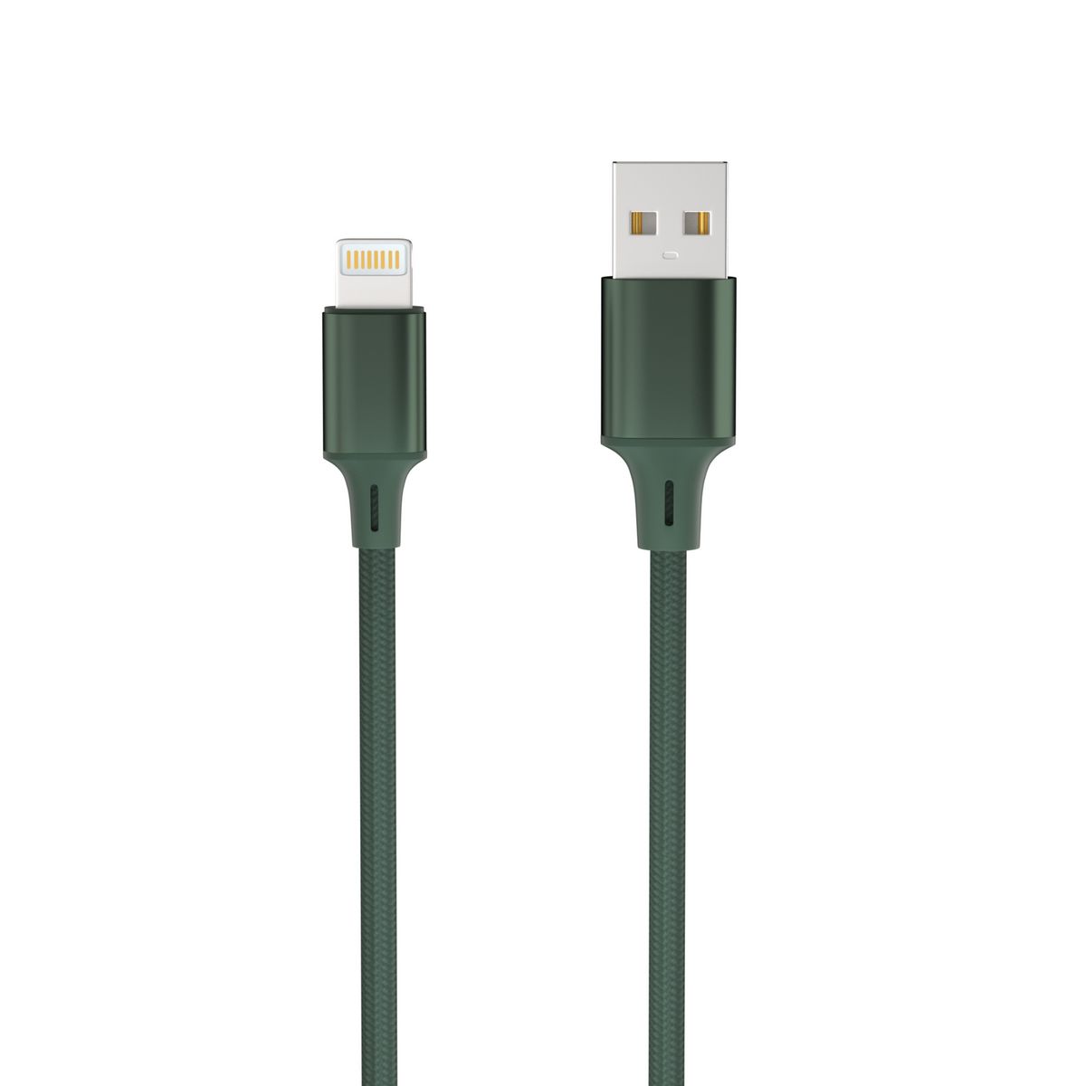 QILIVE Câble de charge USB/Lightning NMFI - Vert