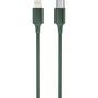 Voir la diapositive 2 : QILIVE Câble de charge USB C/Lightning NMFI - Vert