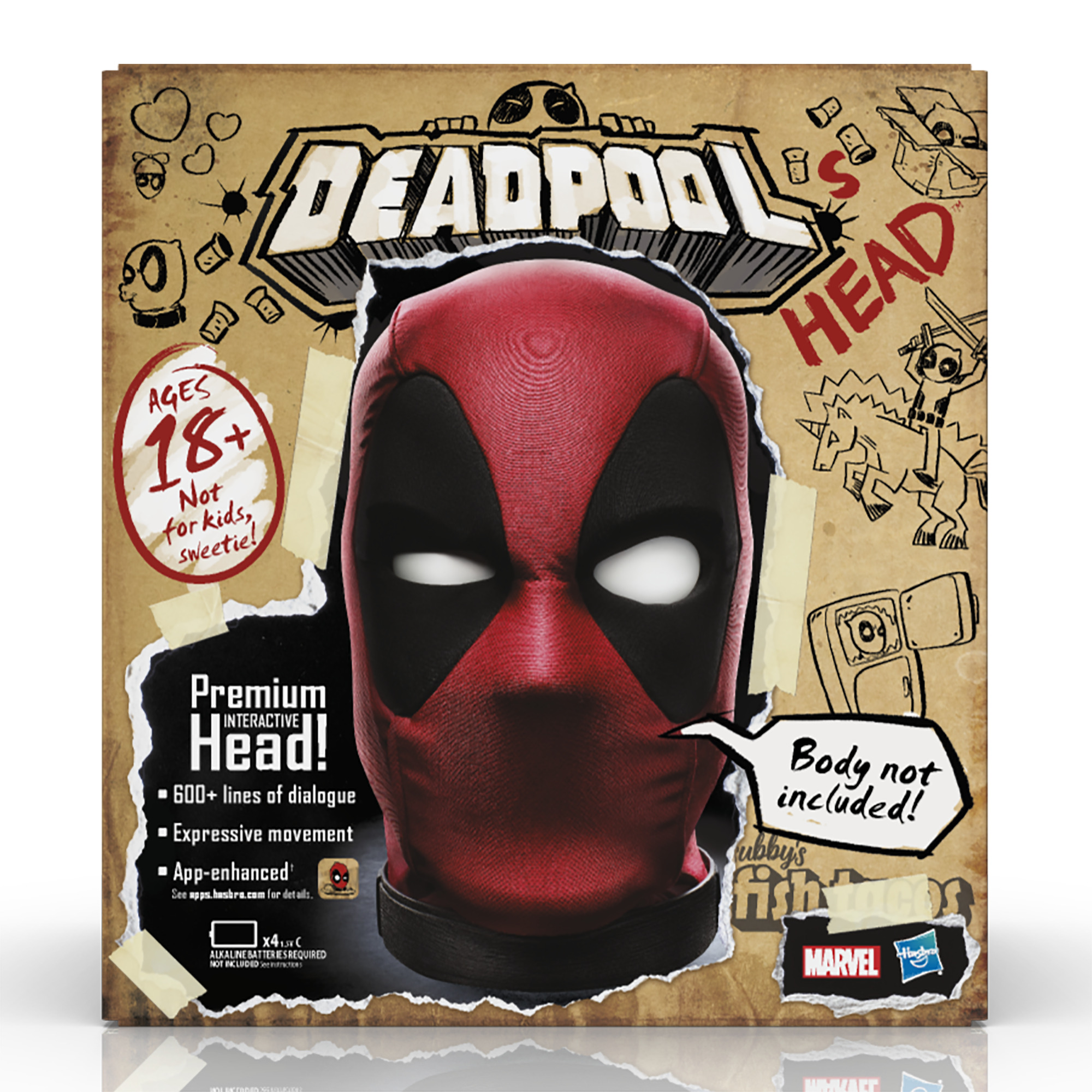Voir la diapositive 4 : HASBRO Figurine Deadpool Interactive Marvel