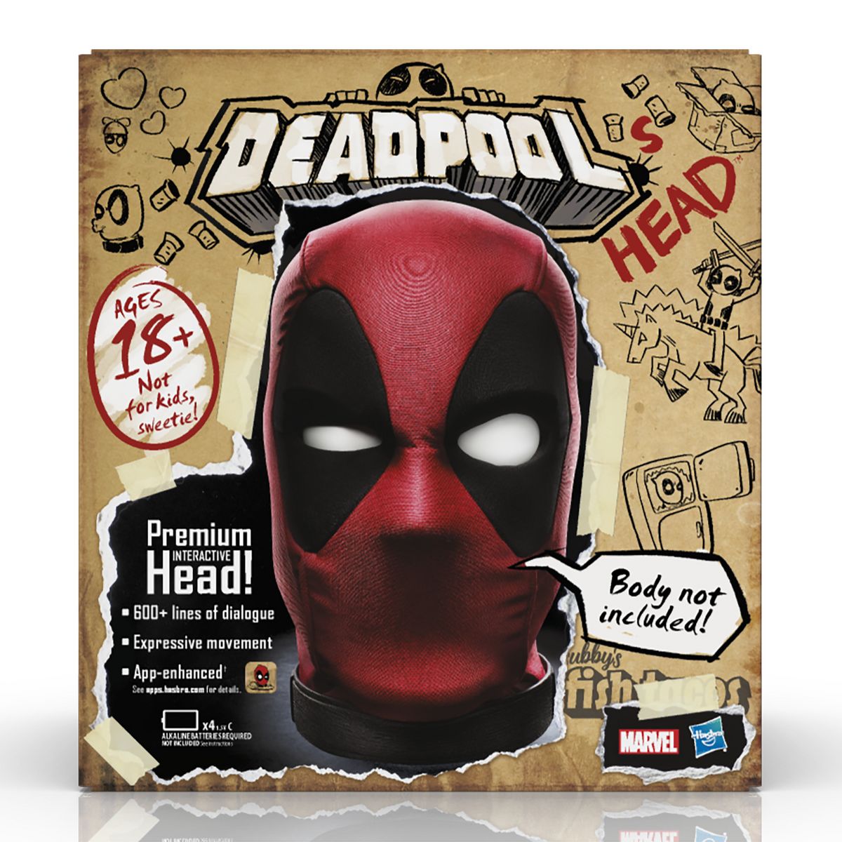 HASBRO Figurine Deadpool Interactive Marvel