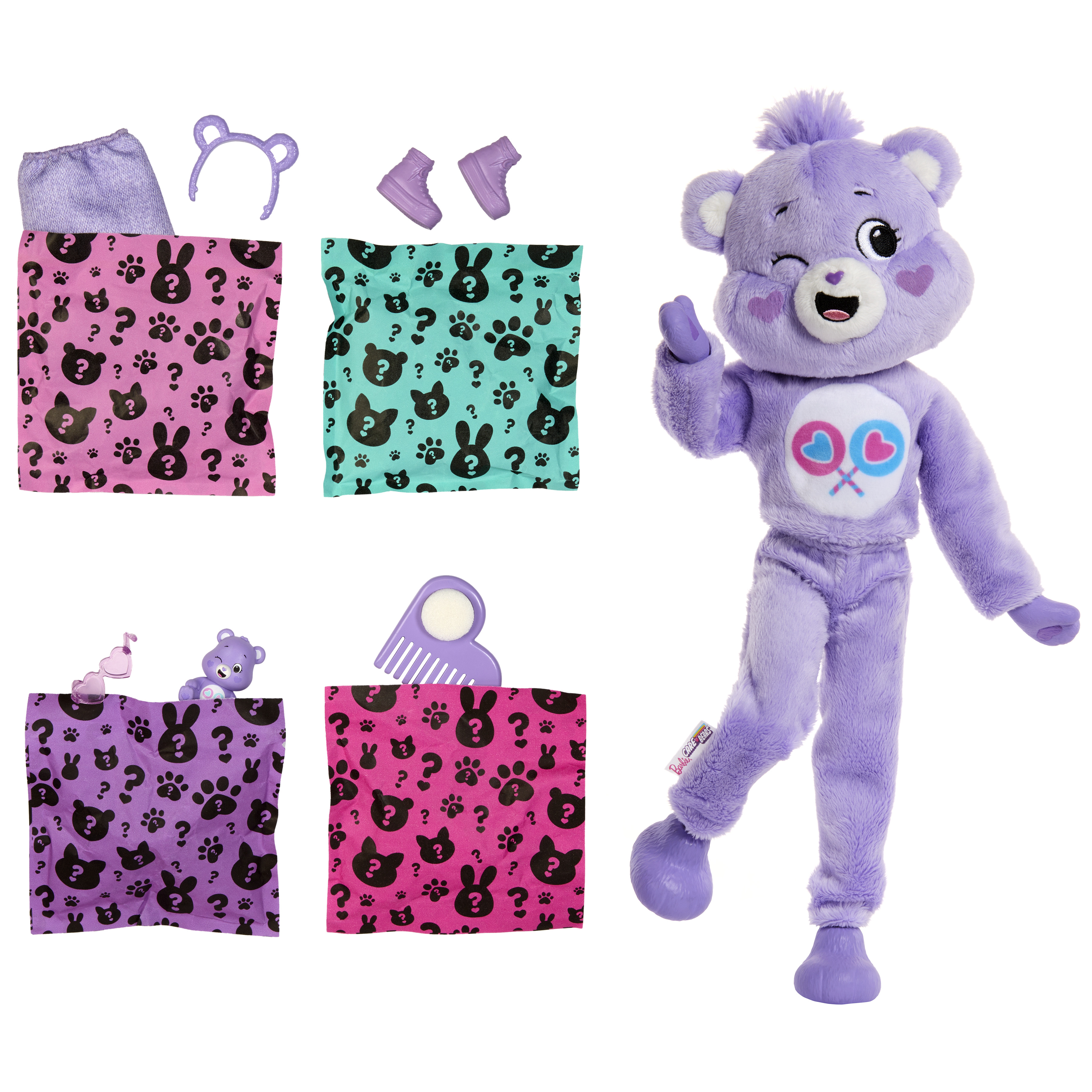 Voir la diapositive 2 : MATTEL Poupée Barbie Cutie Reveal Bisounours - Tougentille