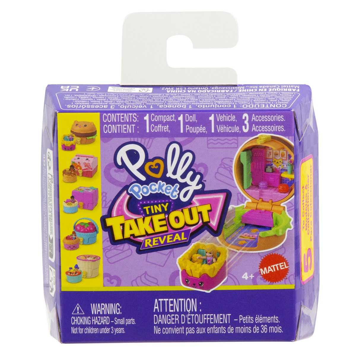 MATTEL Coffret Surprise du chef Polly Pocket