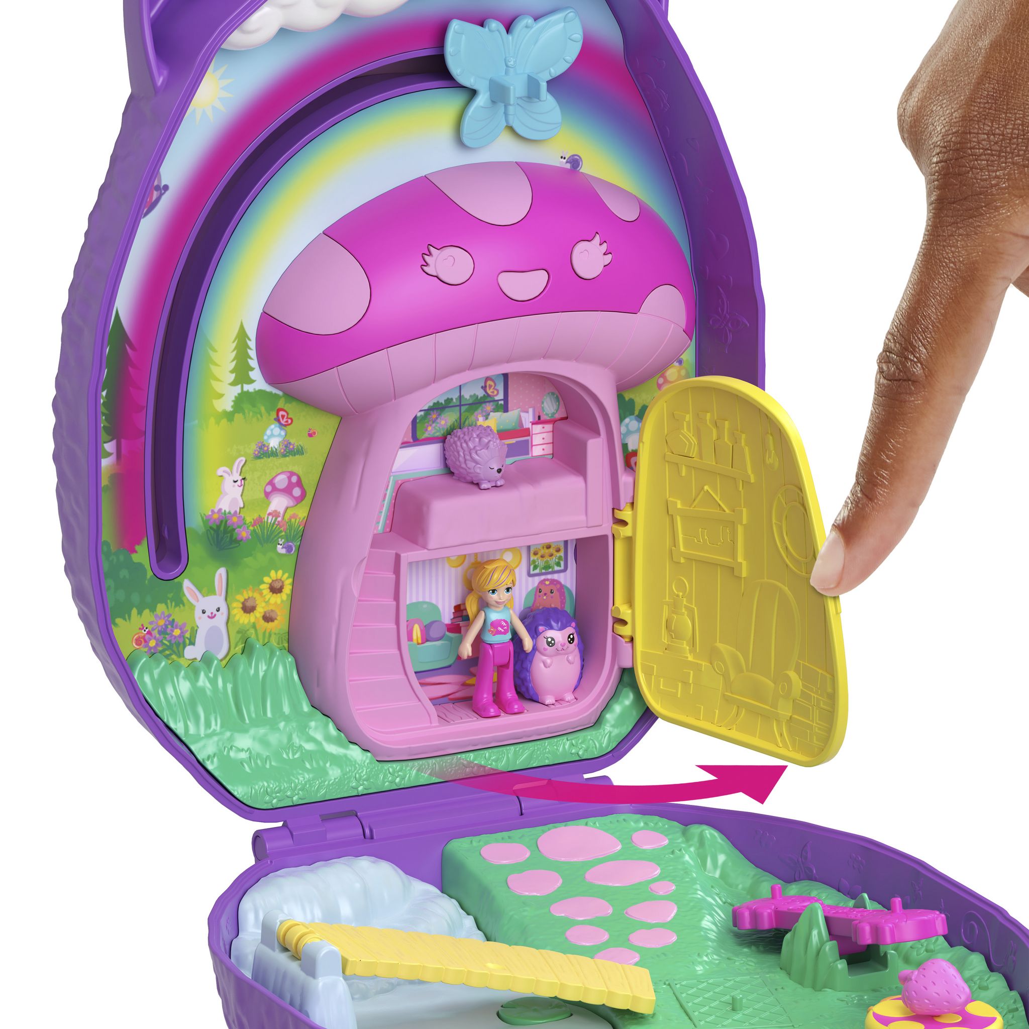 Voir la diapositive 13 : MATTEL Le Sac Surprise Hérisson Polly Pocket