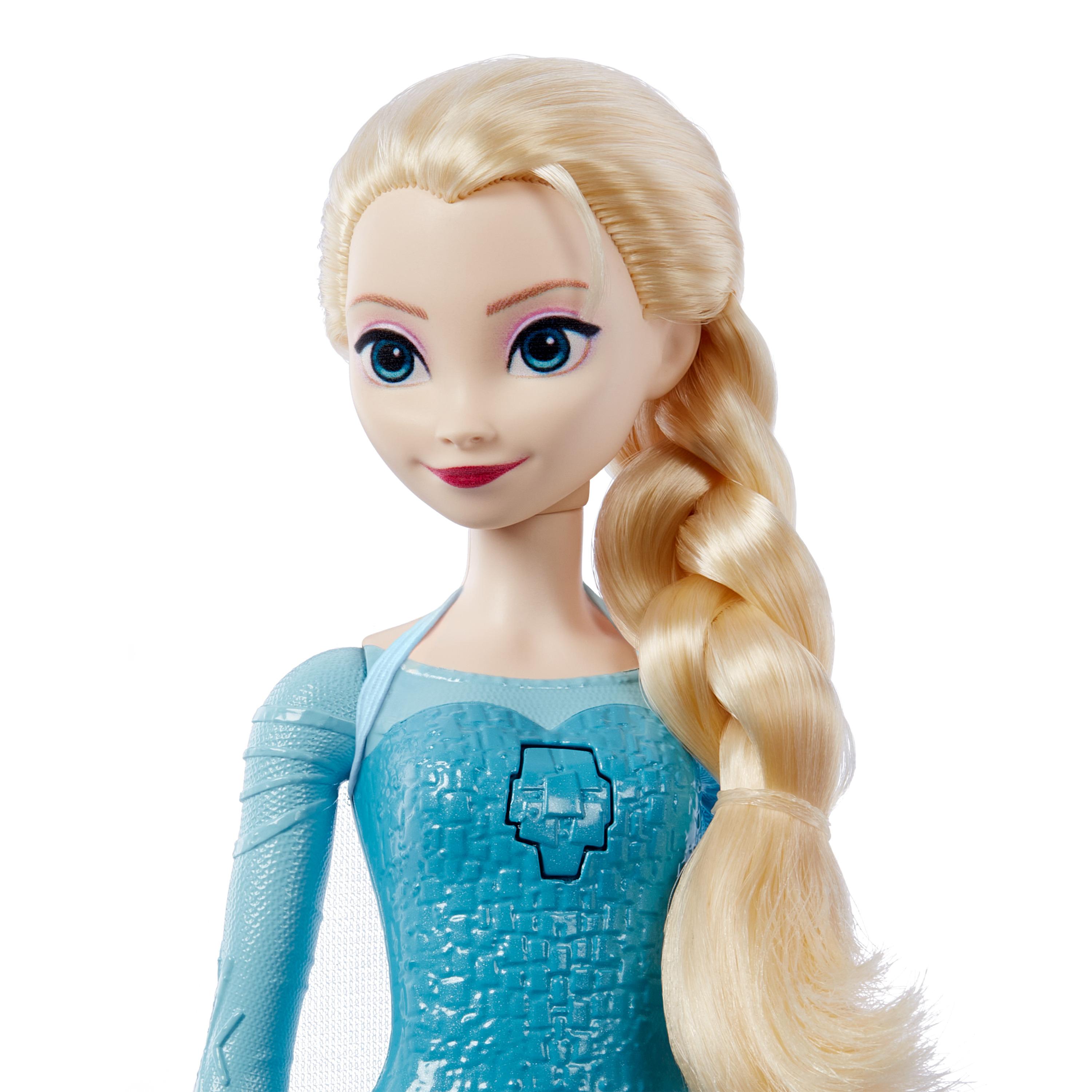 Voir la diapositive 3 : MATTEL Poupée Chantante Elsa - La Reine des Neiges