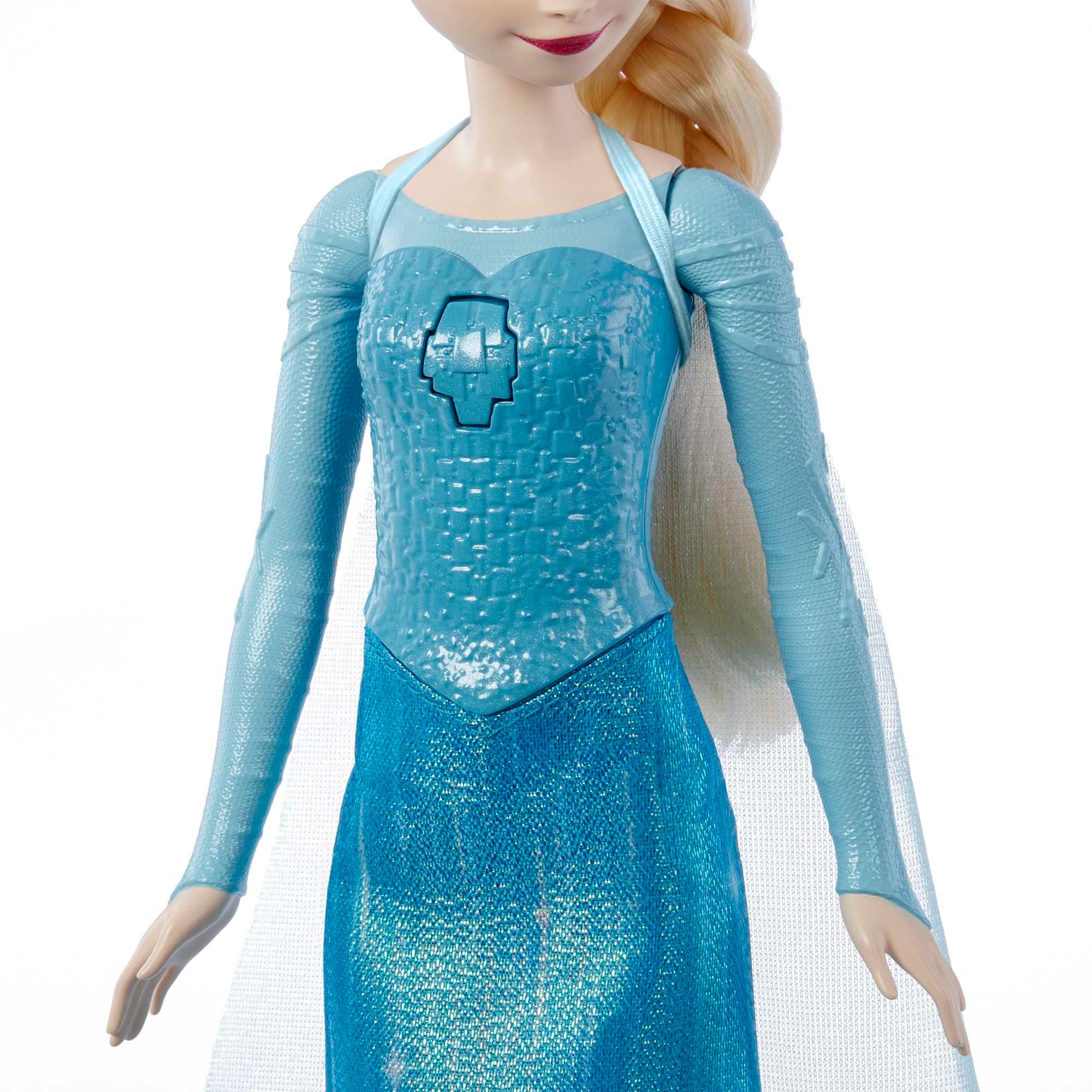 Voir la diapositive 4 : MATTEL Poupée Chantante Elsa - La Reine des Neiges