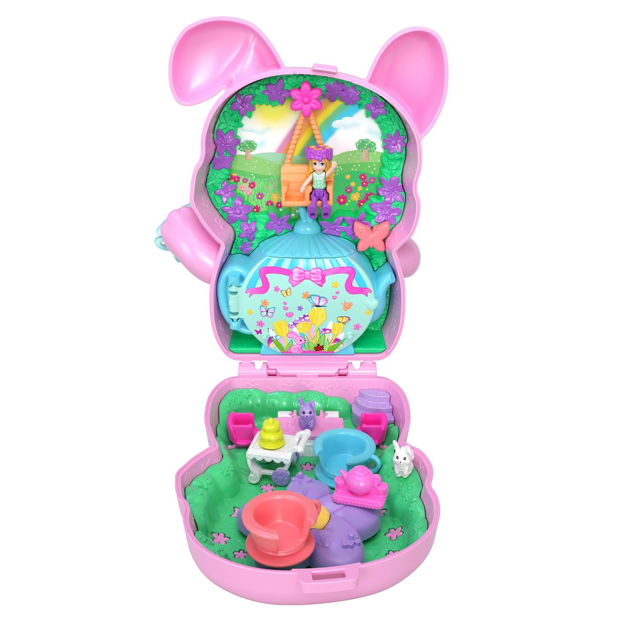 MATTEL Coffret Lapin L'Heure du Thé Polly Pocket