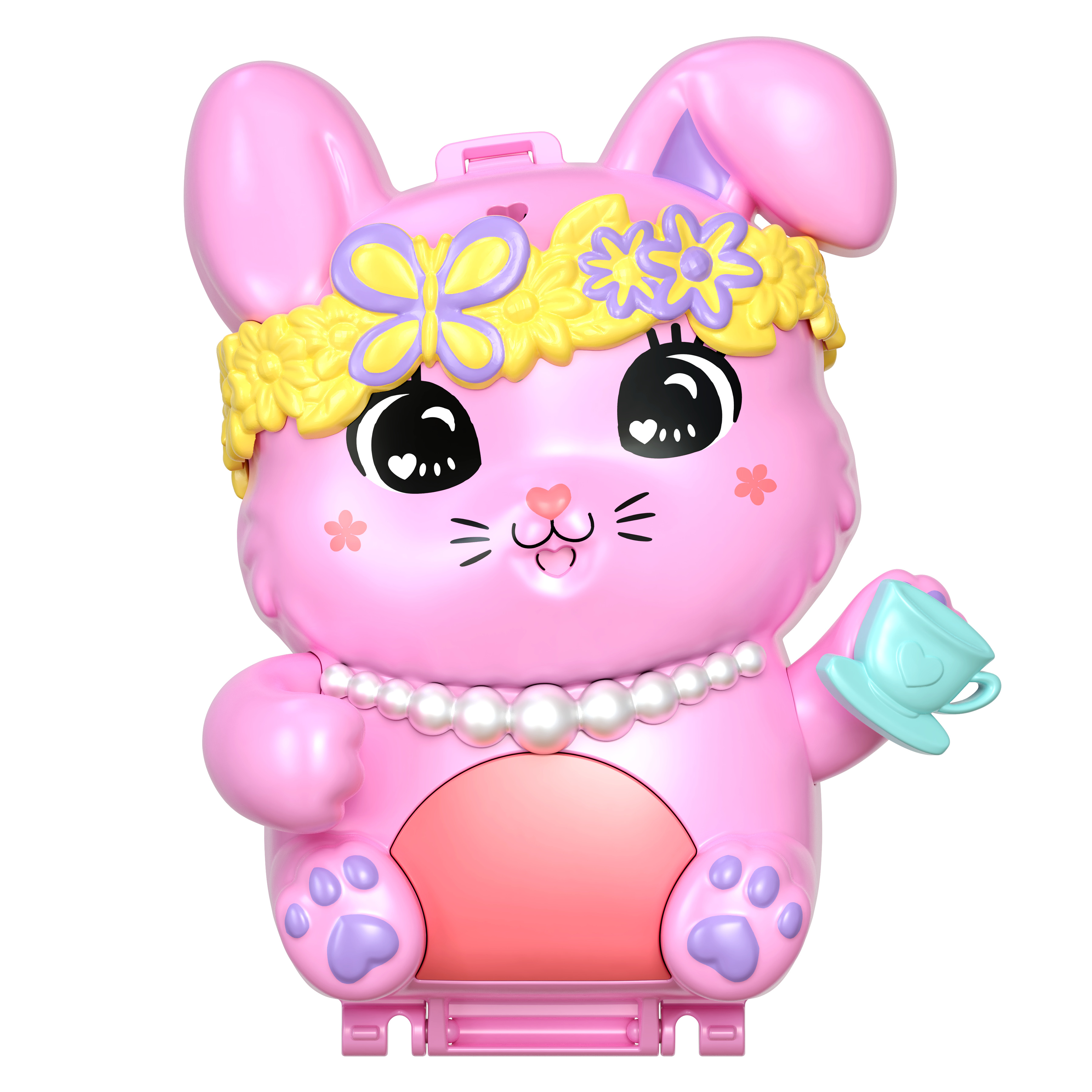Voir la diapositive 7 : MATTEL Coffret Lapin L'Heure du Thé Polly Pocket