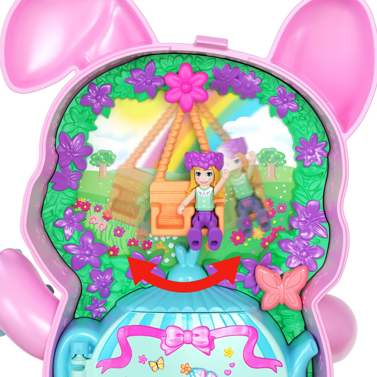 MATTEL Coffret Lapin L'Heure du Thé Polly Pocket