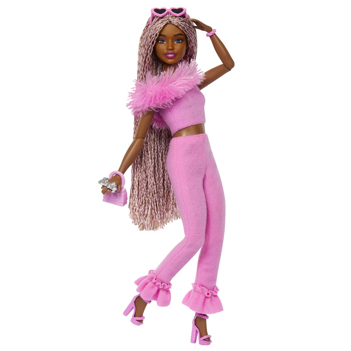 MATTEL Poupée Barbie Deluxe Style Combi Fuschia
