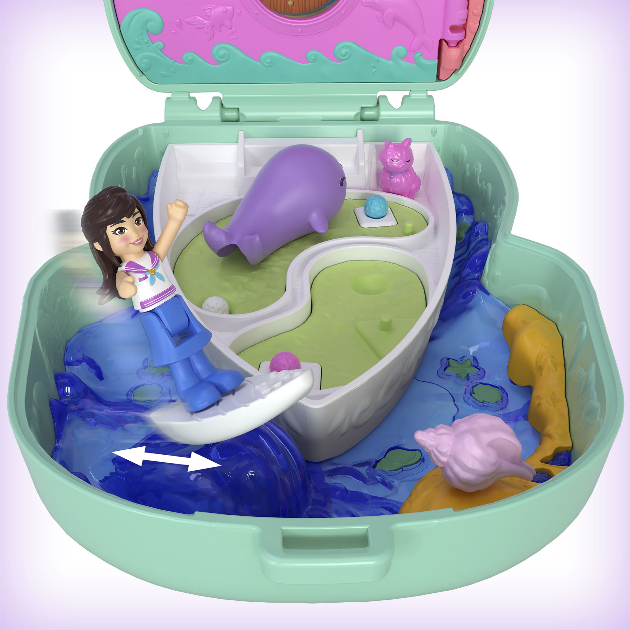 Voir la diapositive 12 : MATTEL Coffret La Croisière du Chat Polly Pocket