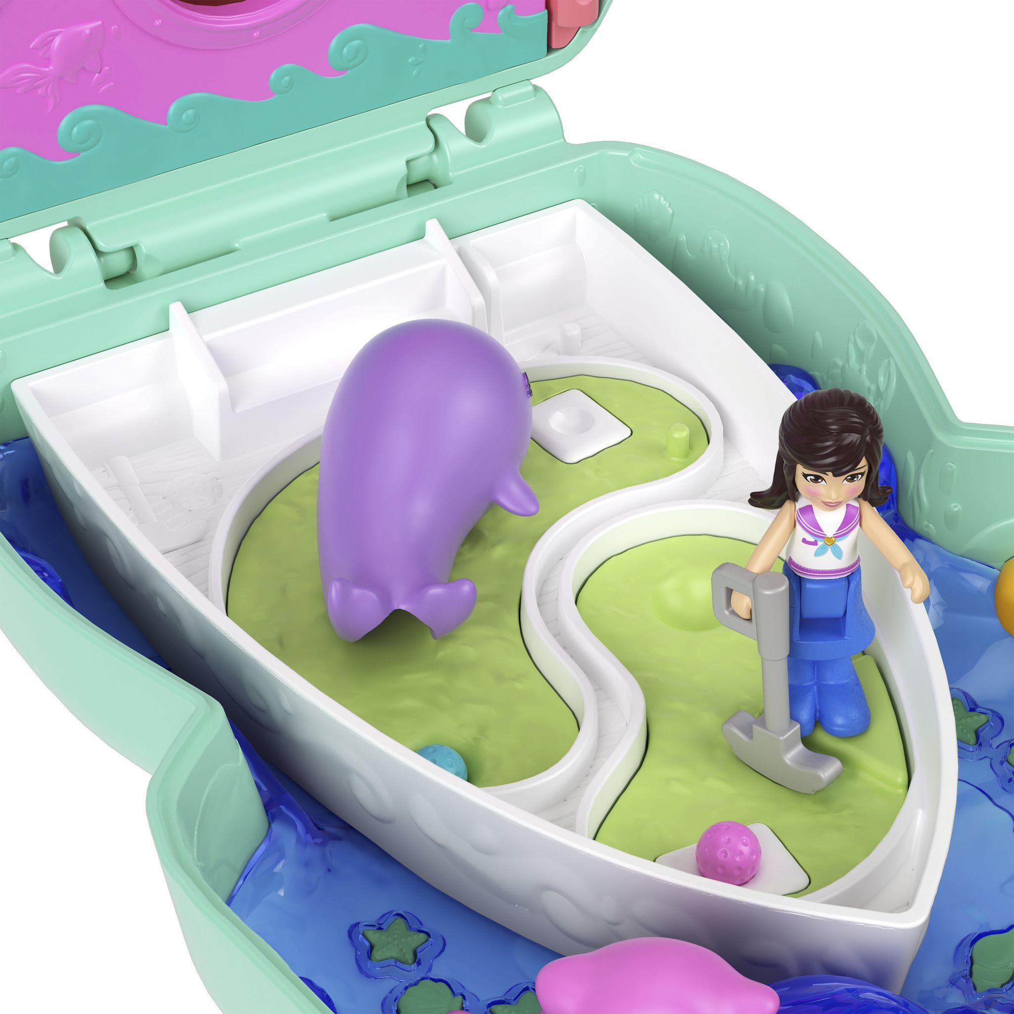 Voir la diapositive 10 : MATTEL Coffret La Croisière du Chat Polly Pocket