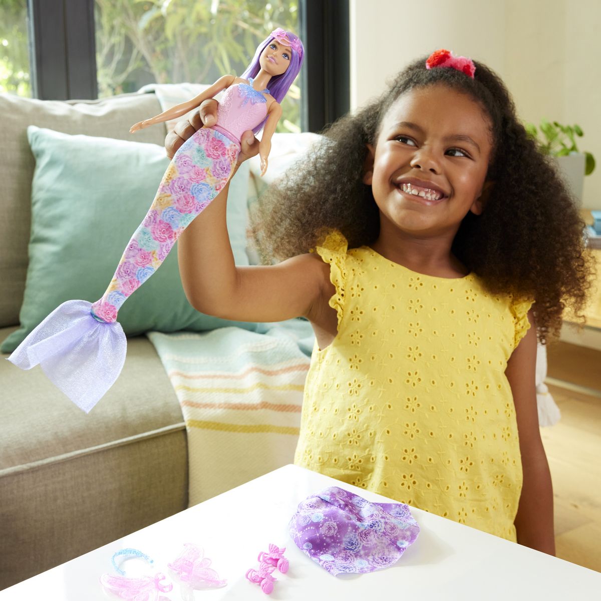 MATTEL Poupée Barbie Fantaisie 3 en 1