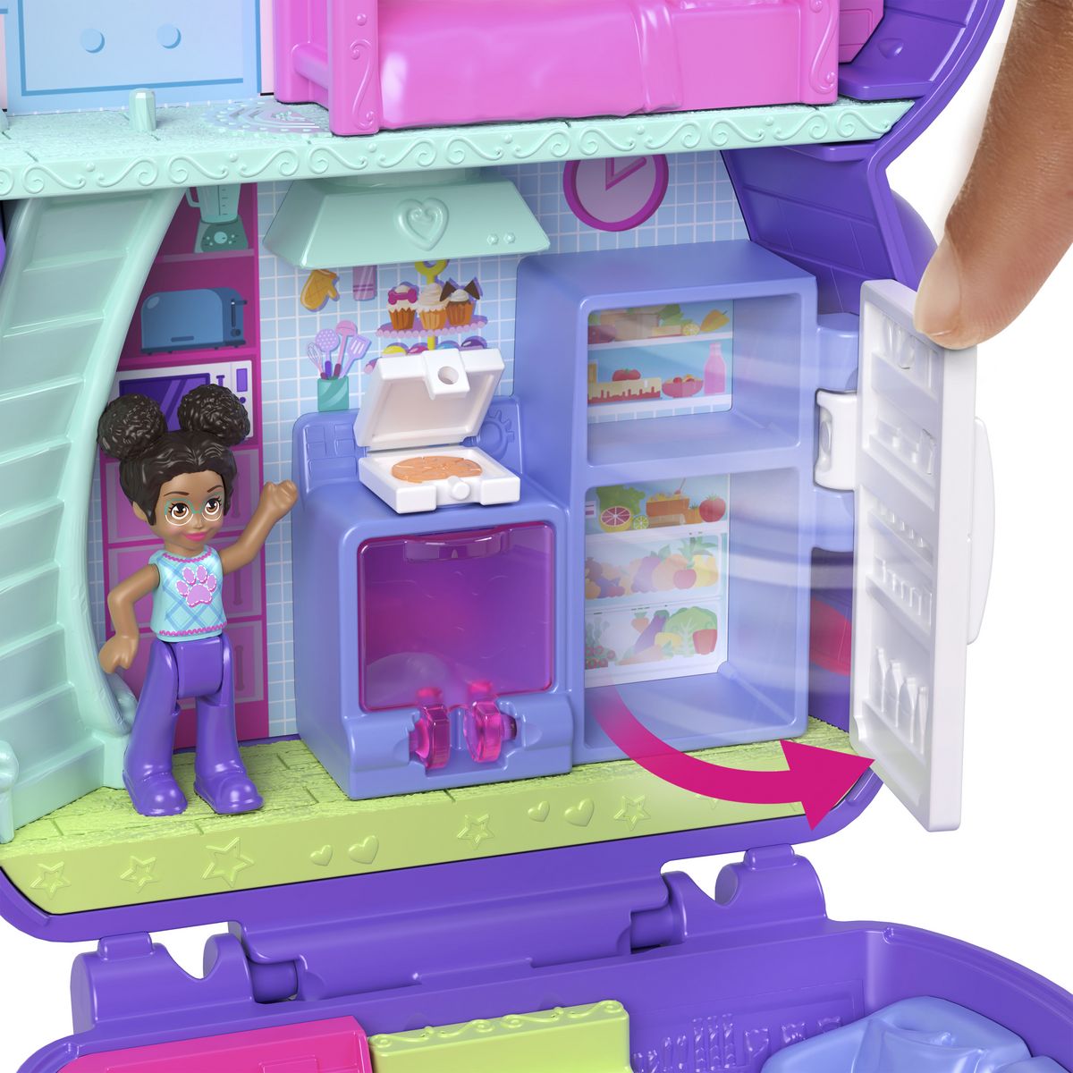 MATTEL Coffret La Soirée Pyjama du Chiot Polly Pocket