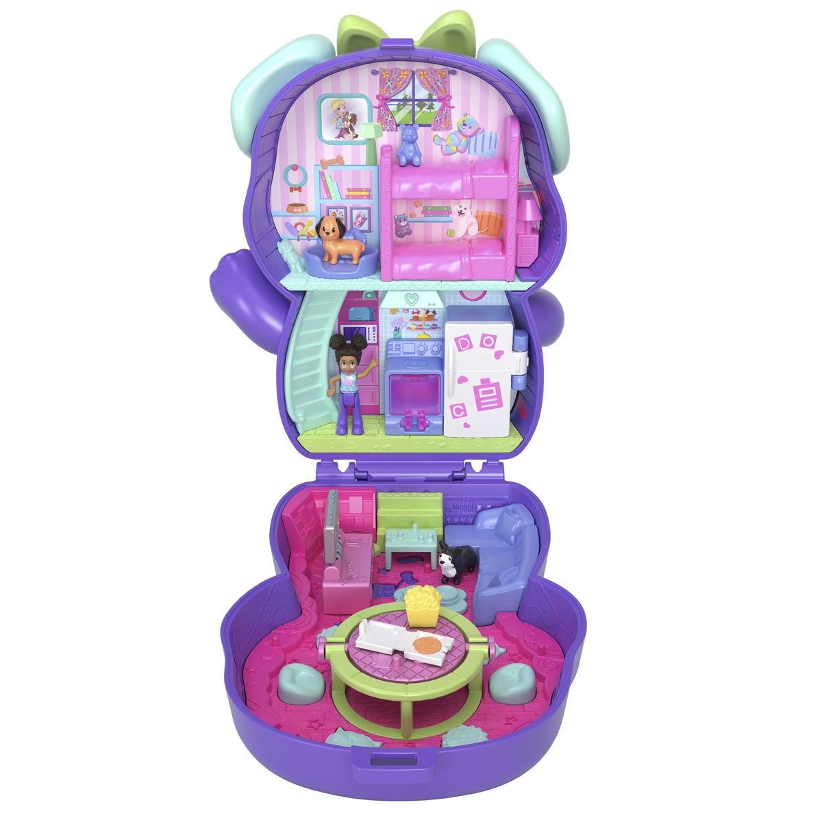 MATTEL Coffret La Soirée Pyjama du Chiot Polly Pocket