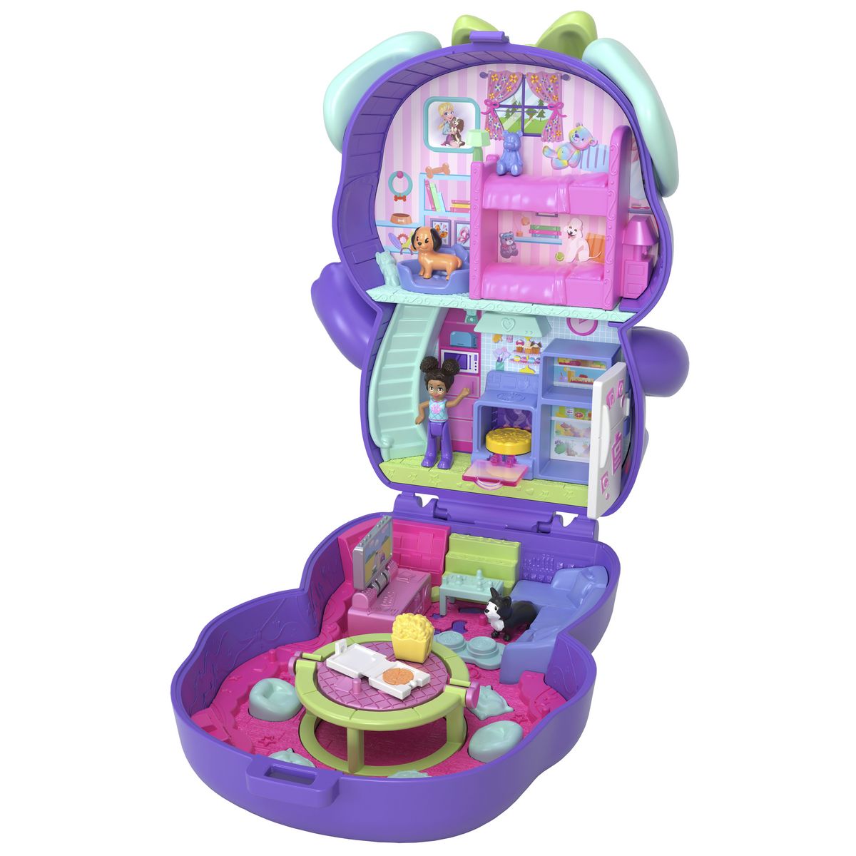 MATTEL Coffret La Soirée Pyjama du Chiot Polly Pocket