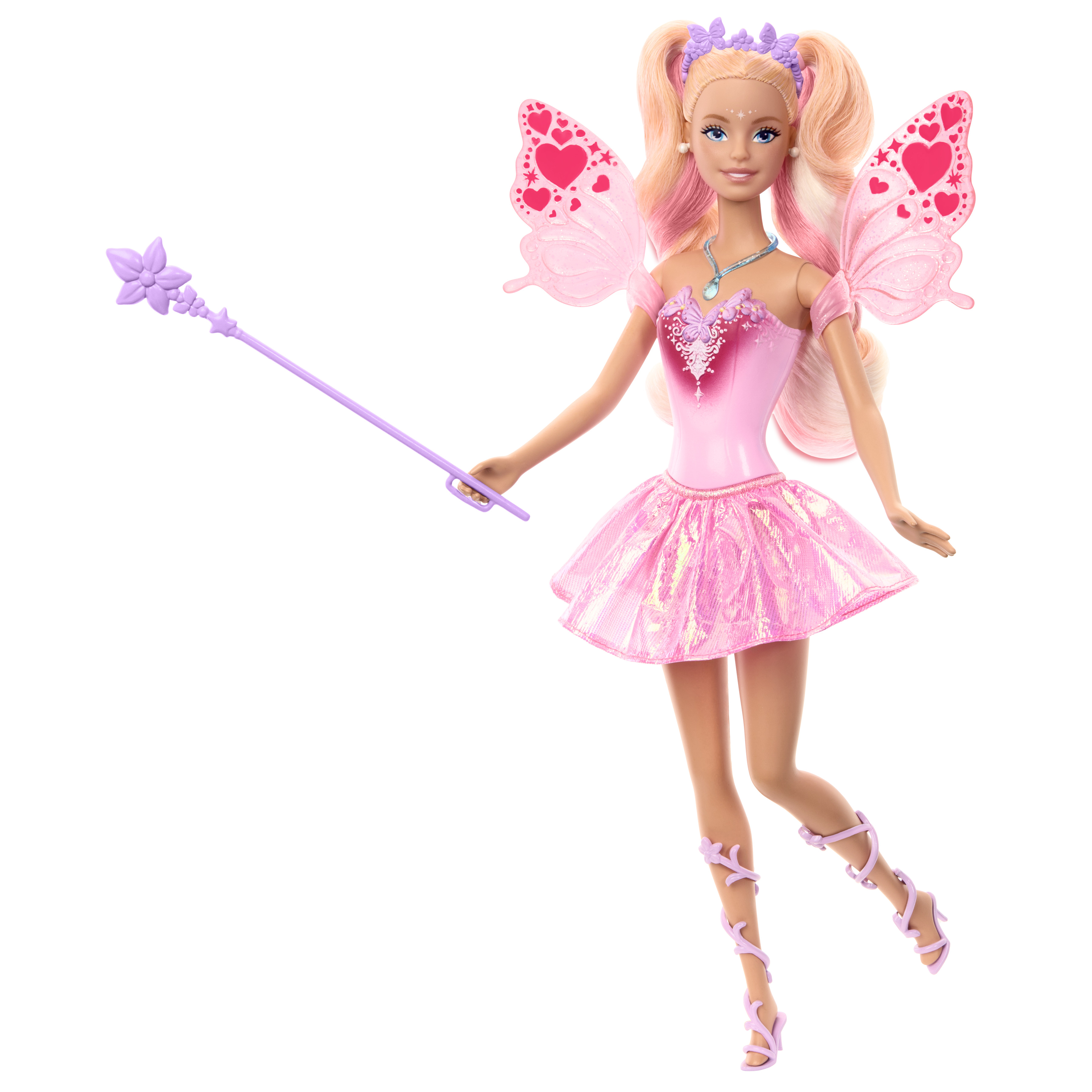 Voir la diapositive 7 : MATTEL Poupée Barbie Fée Couleurs Magiques