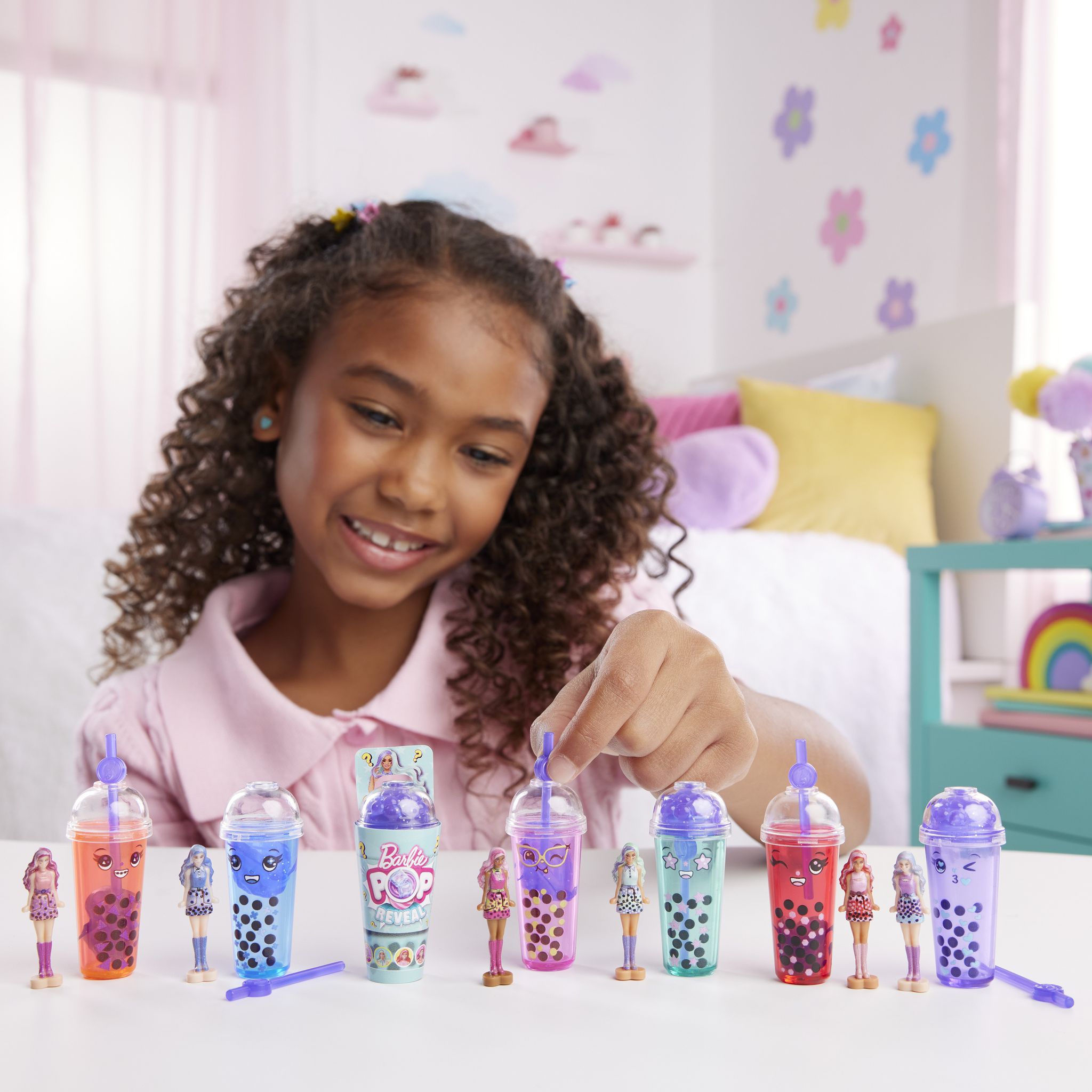 Voir la diapositive 3 : MATTEL Mini poupée Barbie Pop Reveal