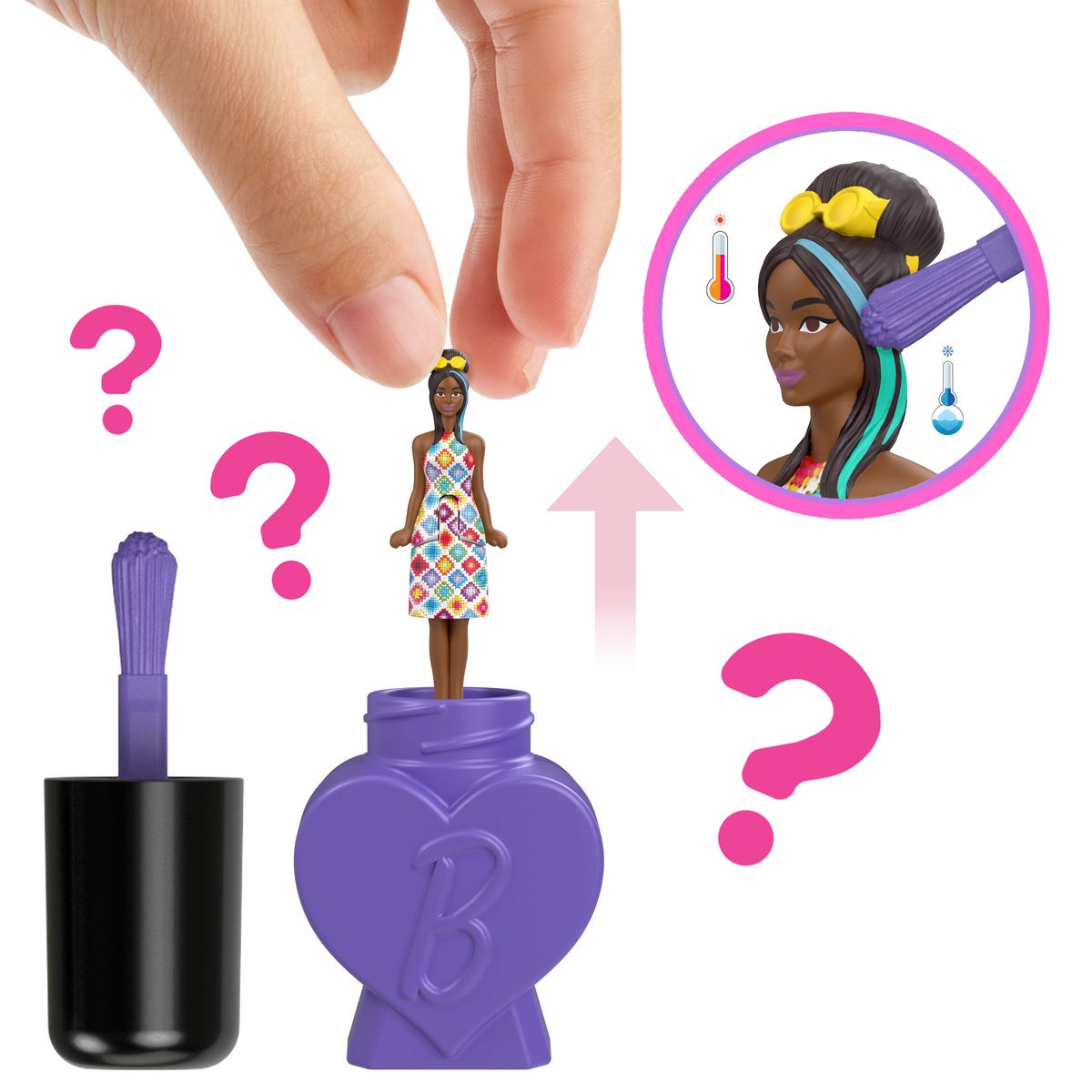 MATTEL Mini Poupée Barbie Fashionista