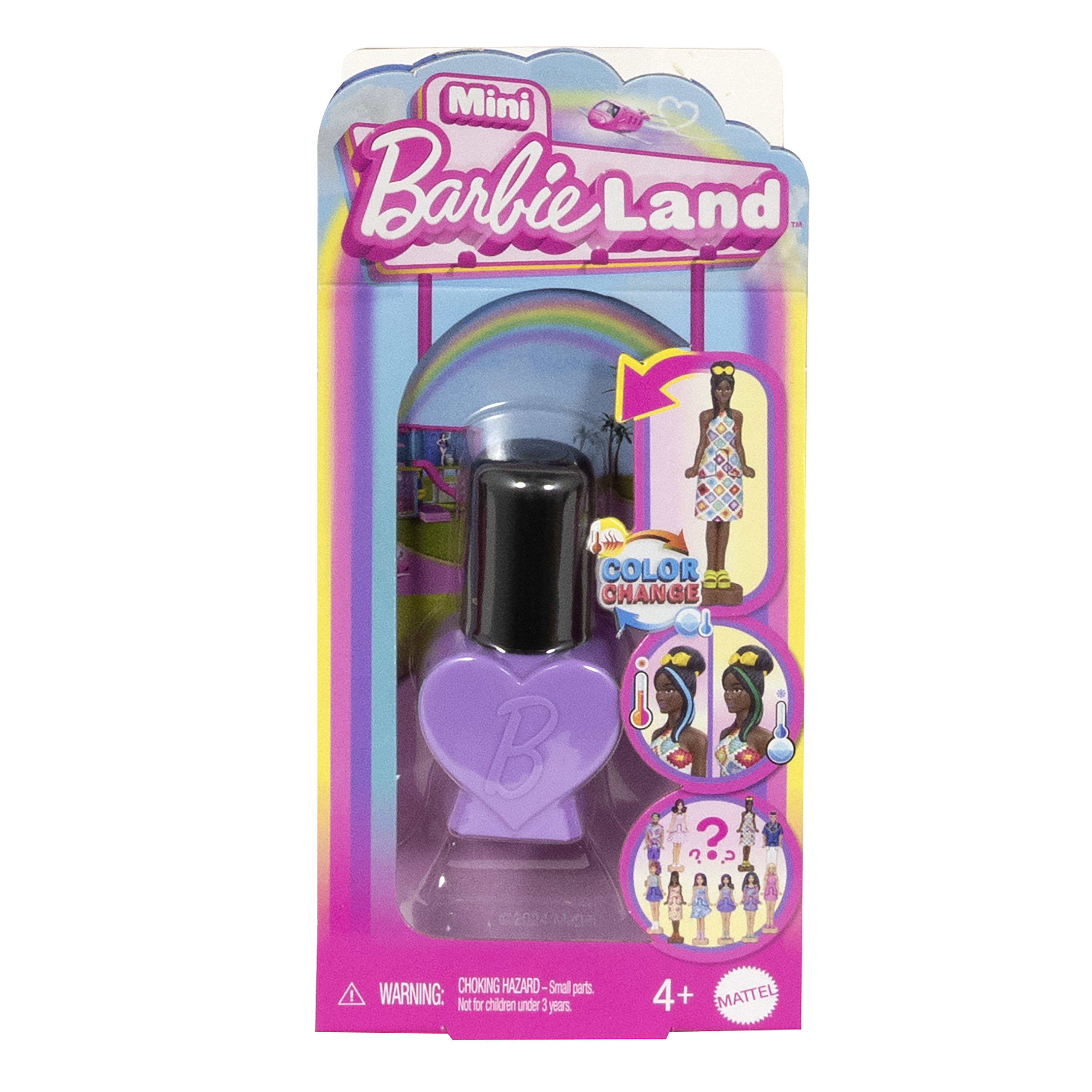 Voir la diapositive 3 : MATTEL Mini Poupée Barbie Fashionista