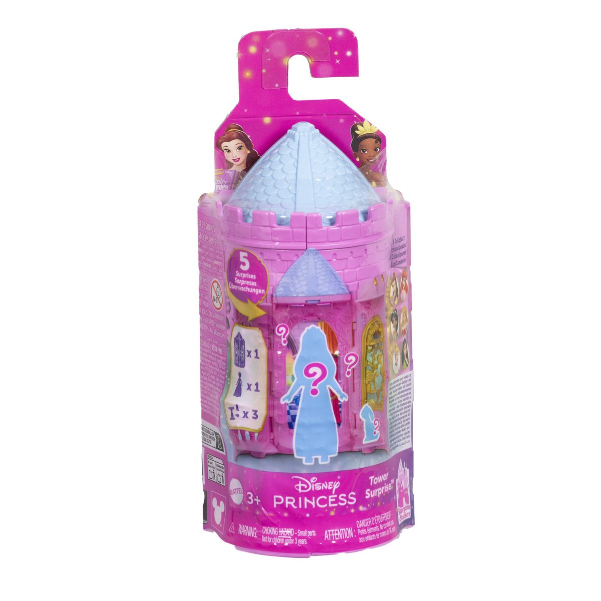 MATTEL Poupée Tourelle Surprise Disney Princesse