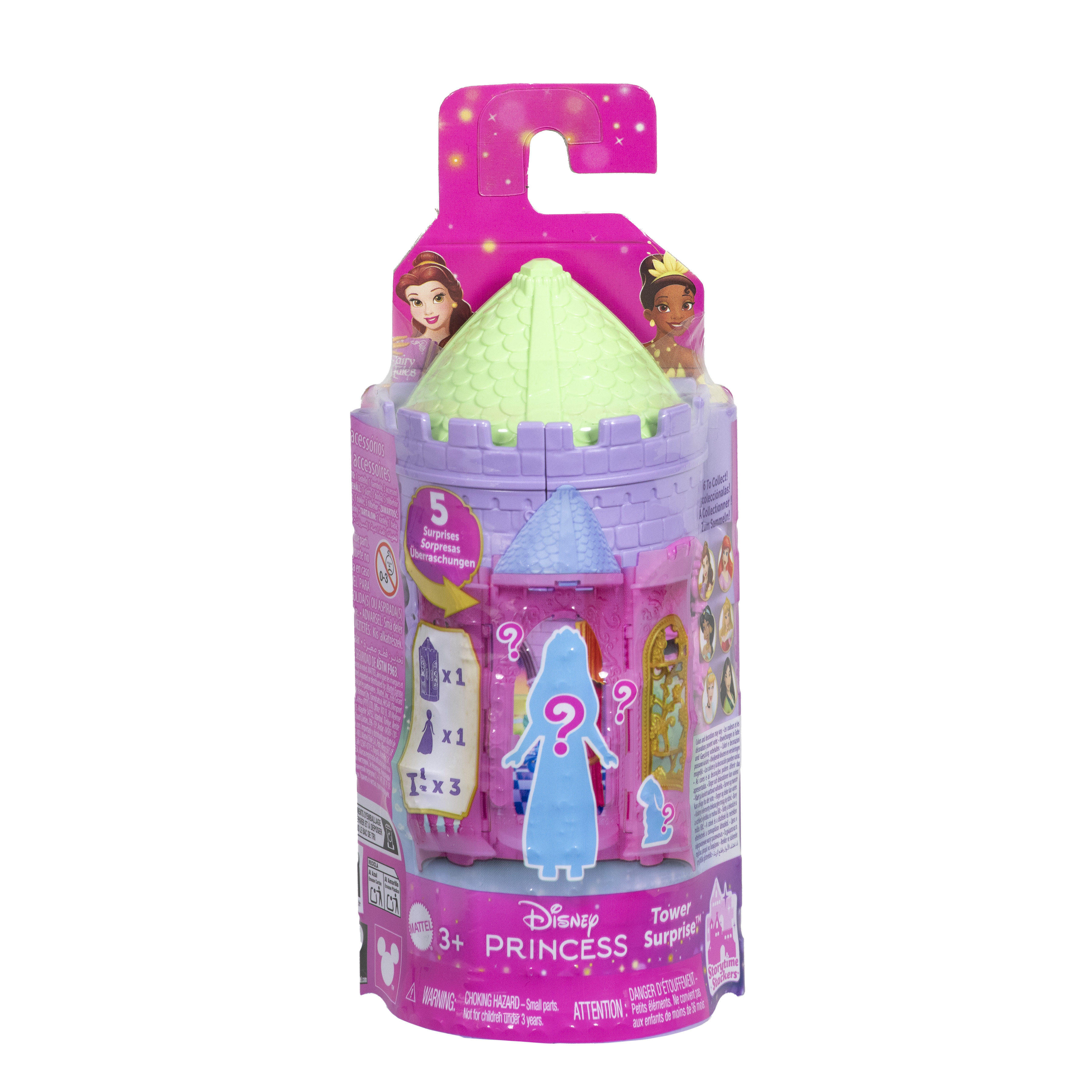 Voir la diapositive 3 : MATTEL Poupée Tourelle Surprise Disney Princesse
