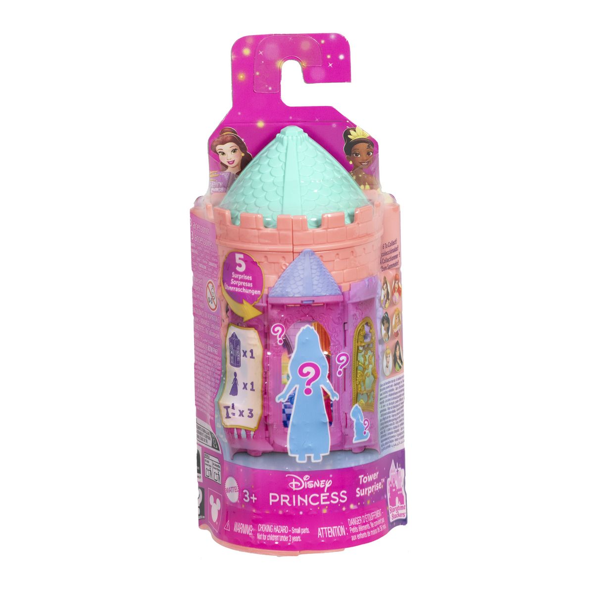 MATTEL Poupée Tourelle Surprise Disney Princesse
