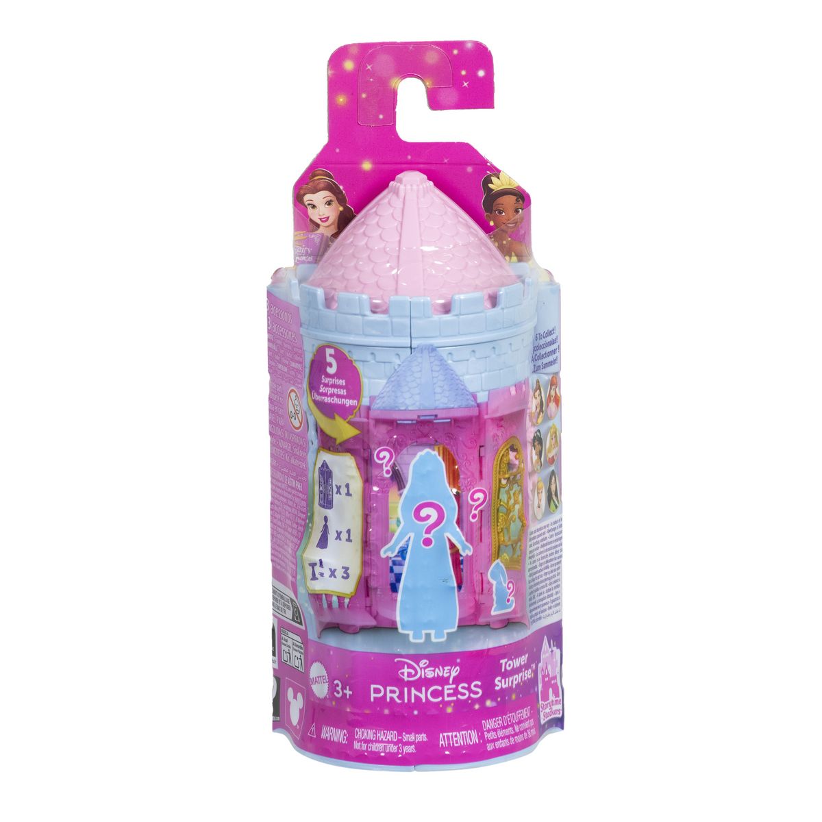 MATTEL Poupée Tourelle Surprise Disney Princesse