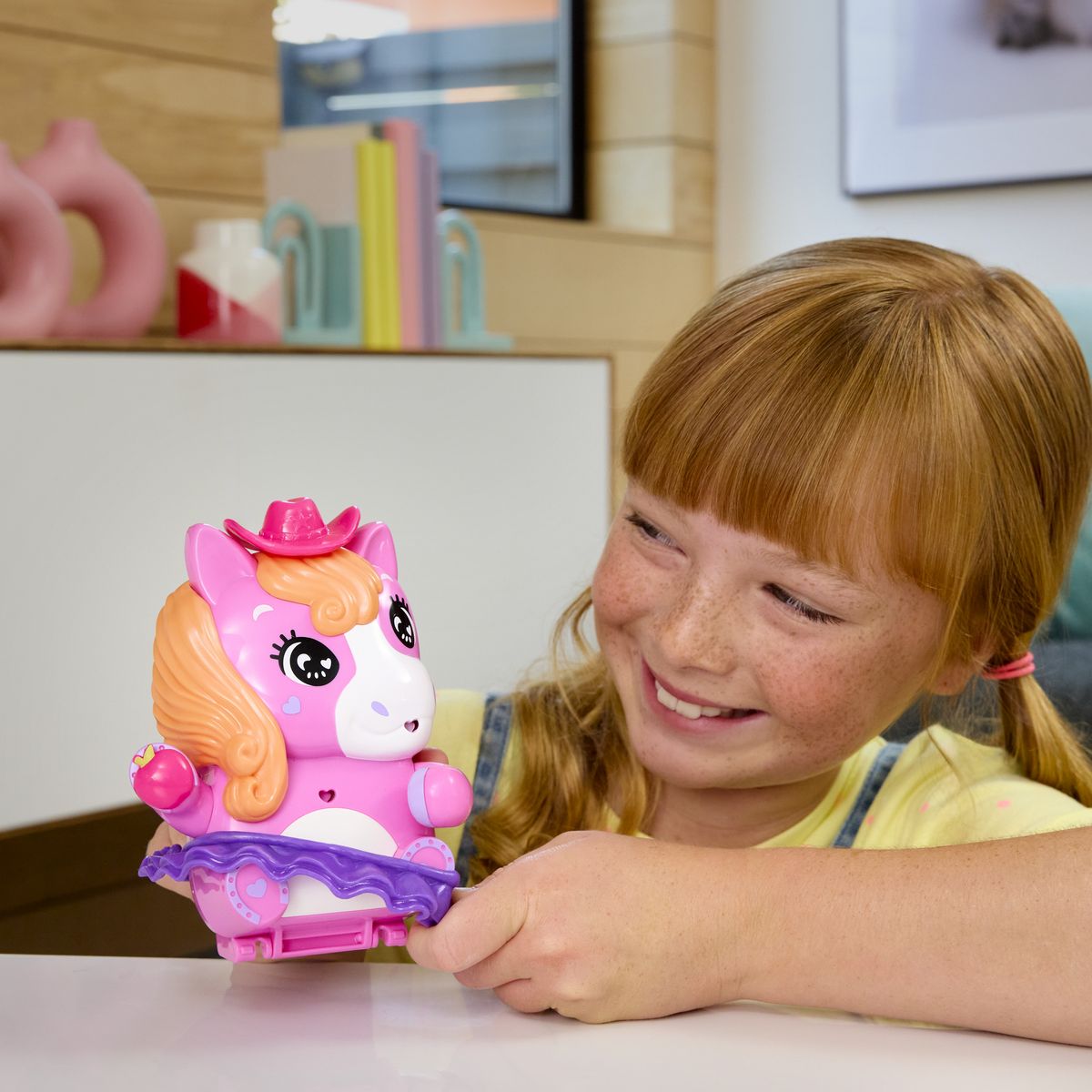 MATTEL Coffret Le Rodéo du Poney Polly Pocket