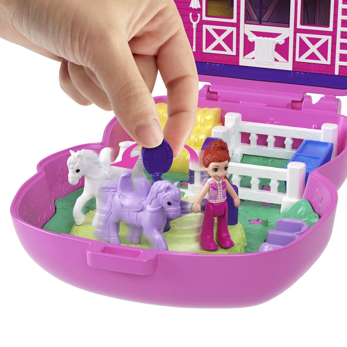 MATTEL Coffret Le Rodéo du Poney Polly Pocket