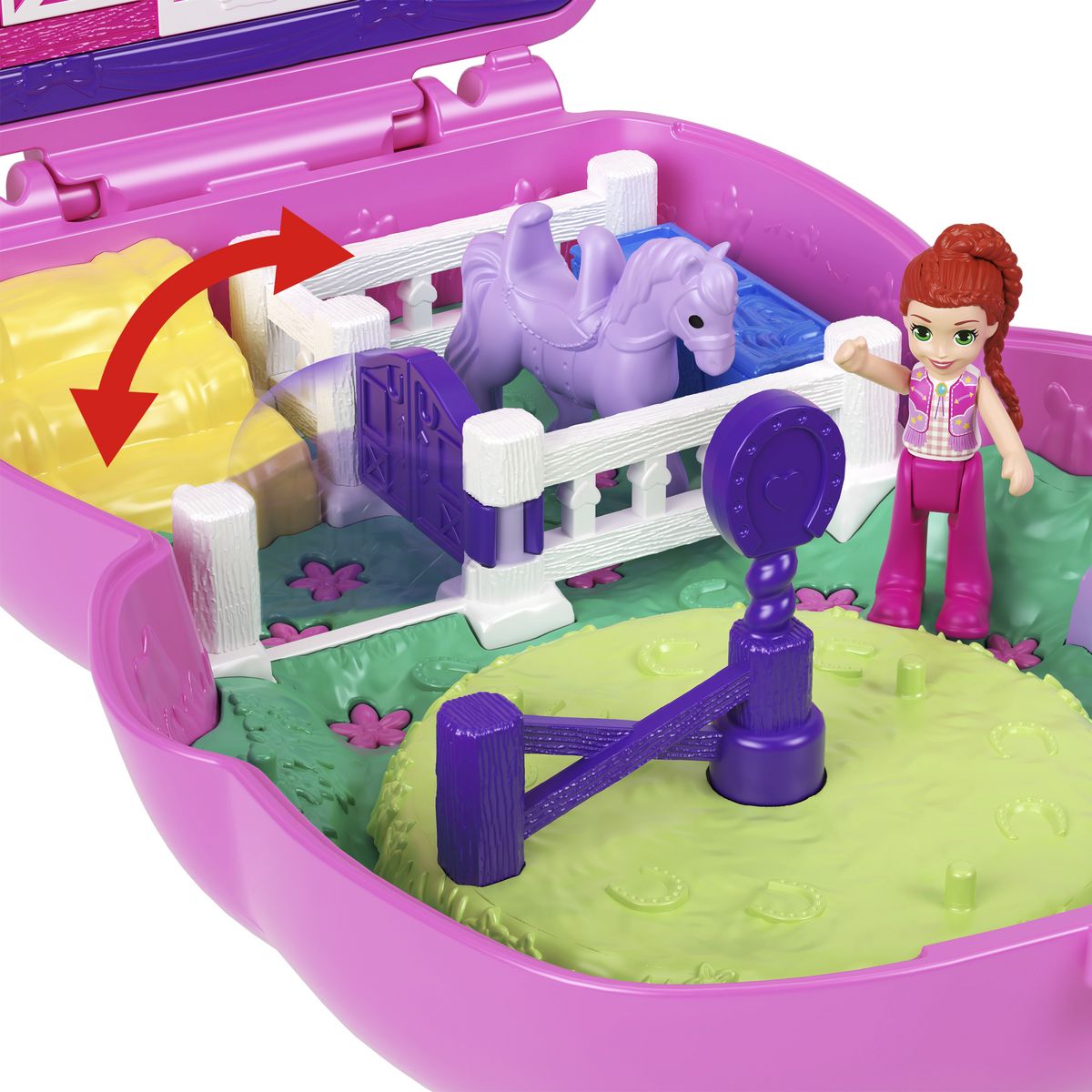 MATTEL Coffret Le Rodéo du Poney Polly Pocket