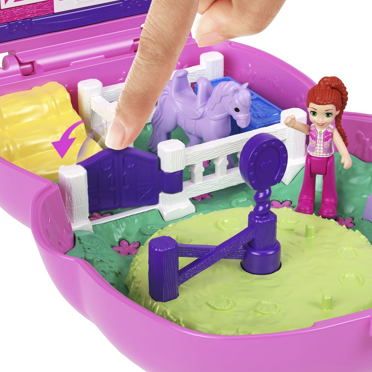 MATTEL Coffret Le Rodéo du Poney Polly Pocket
