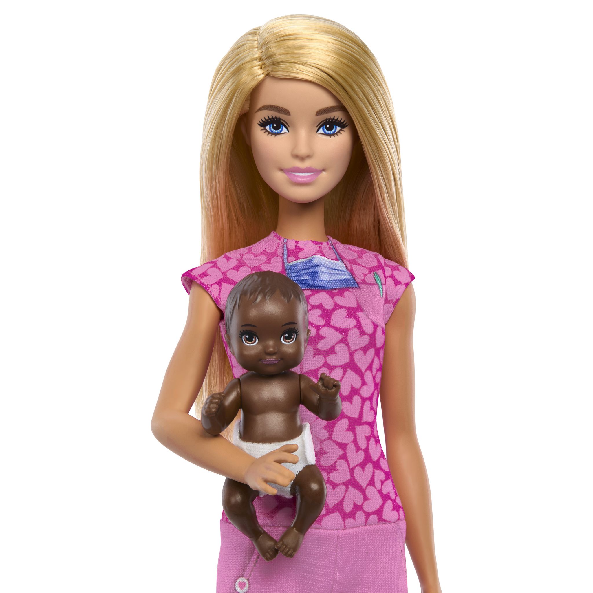 Voir la diapositive 5 : MATTEL Poupée Barbie Pédiatre et accessoires