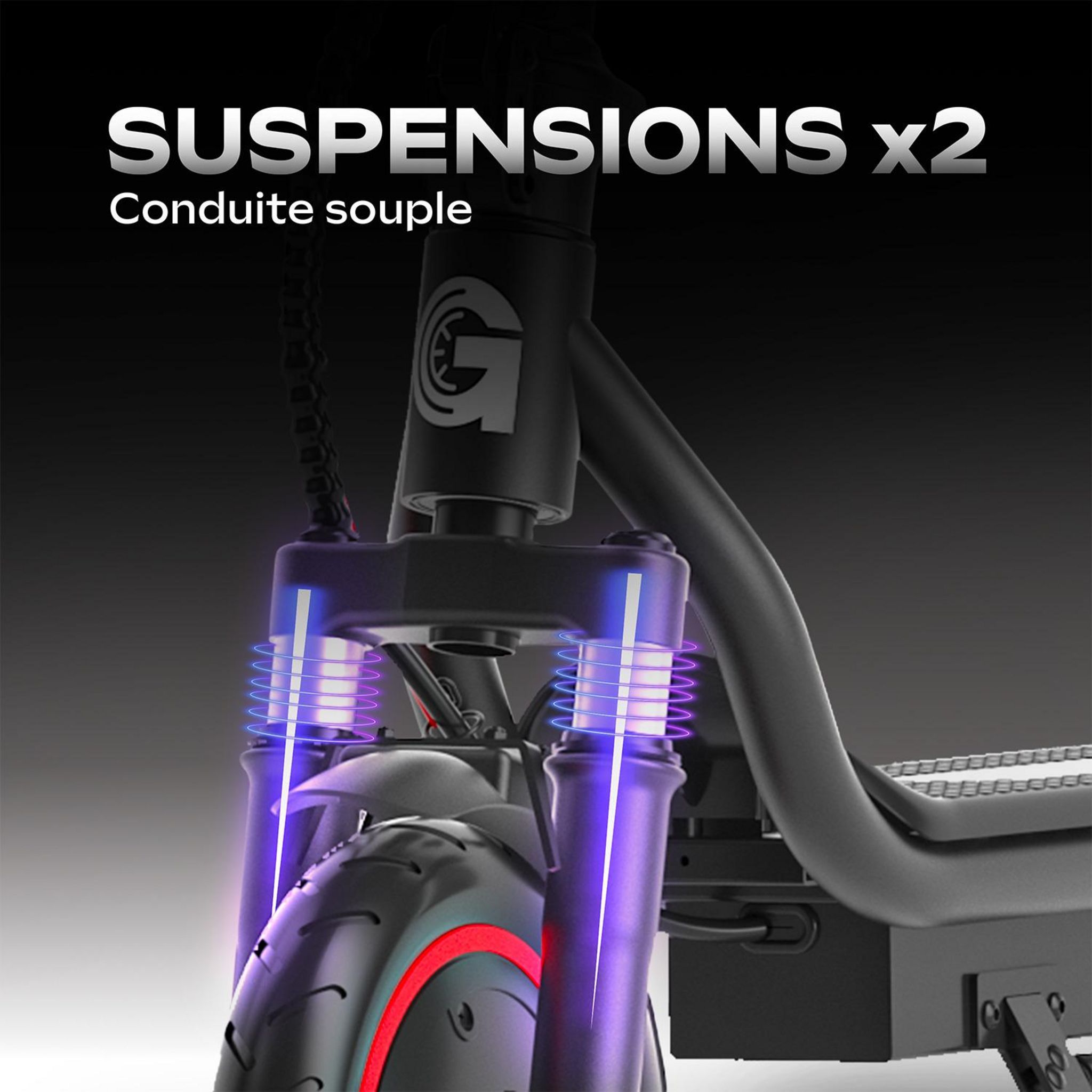 Voir la diapositive 5 : URBANGLIDE Trottinette électrique Ride 85 Plus - Noir