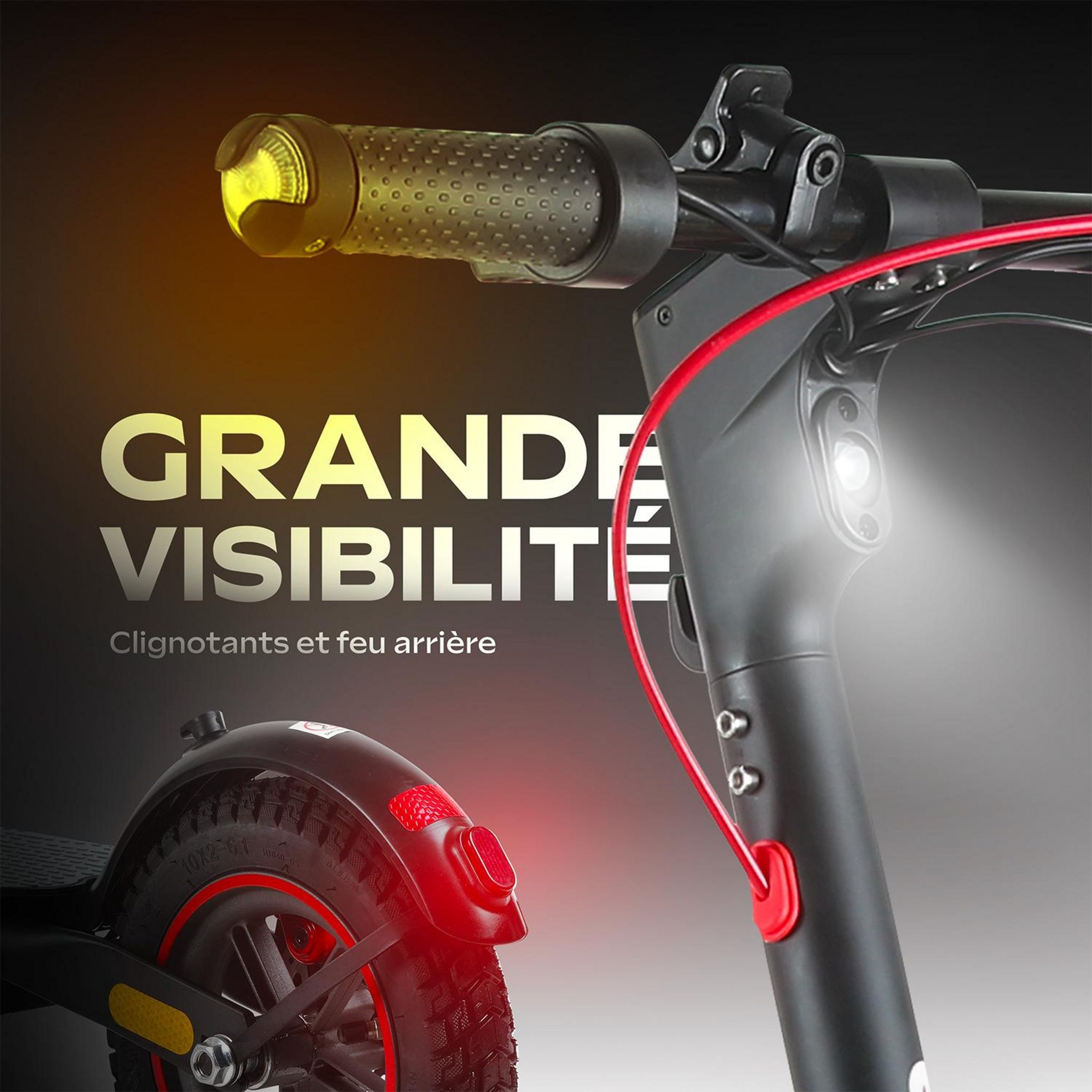 Voir la diapositive 7 : URBANGLIDE Trottinette électrique Ride 85 Plus - Noir